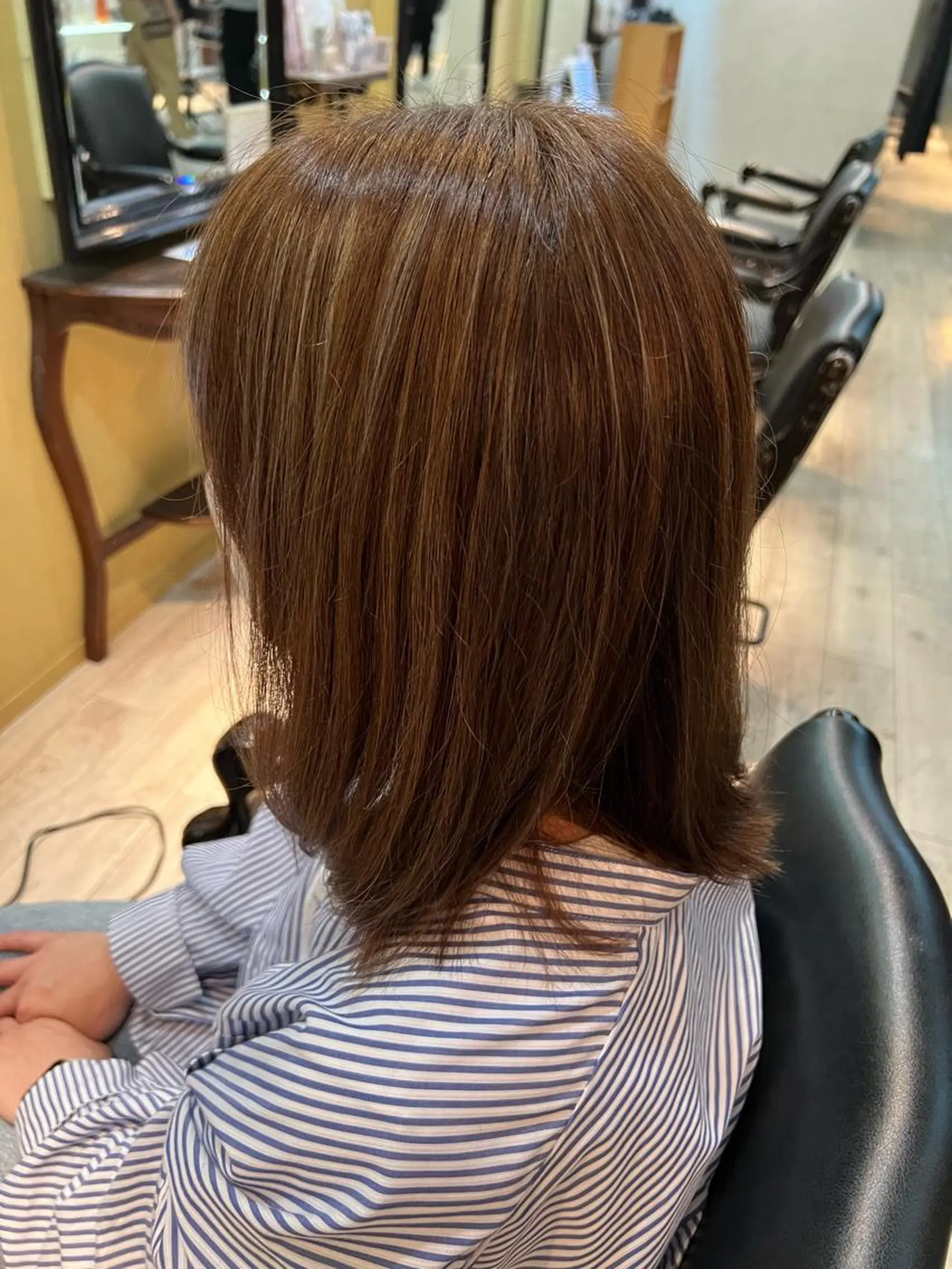 カラー 村尾 麗奈のヘアスタイル