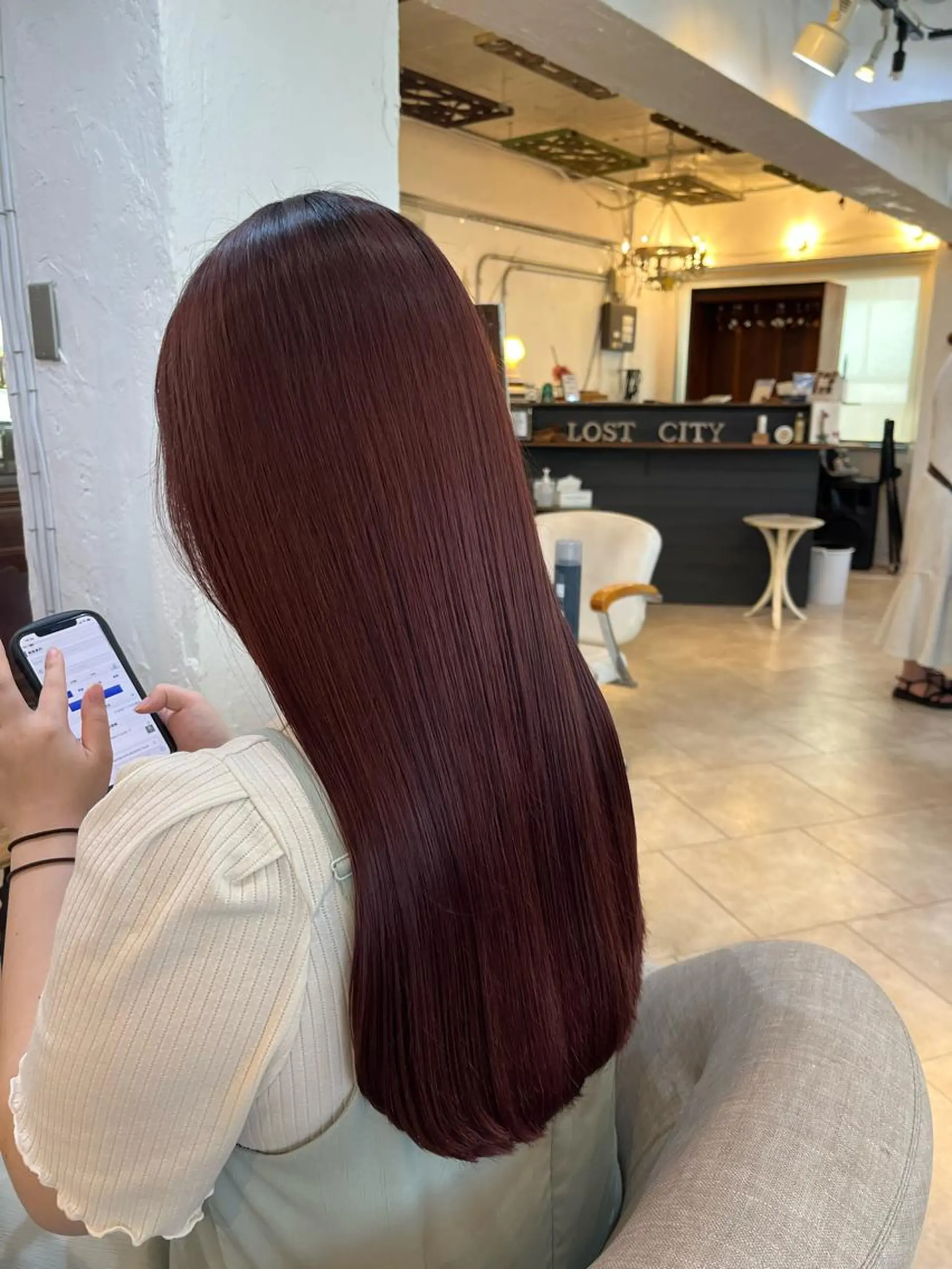 ロング カラー 💛ハイトーン💛 りむのヘアスタイル