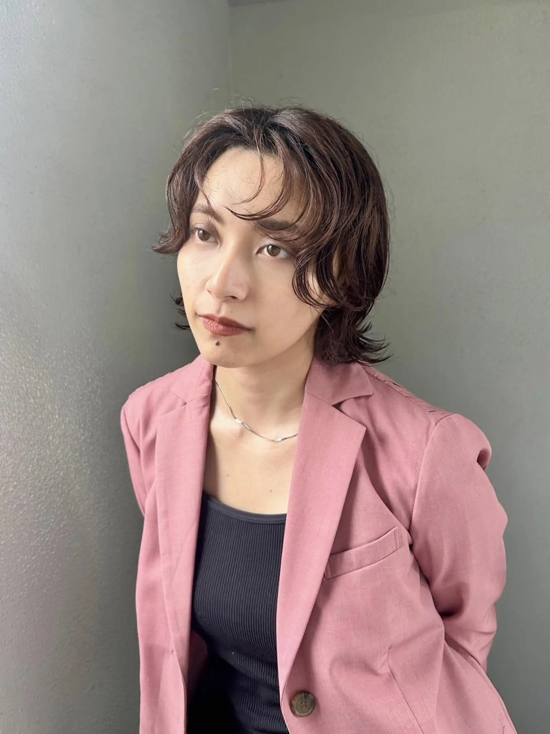 ショート カラー パーマ カット ヘアカラー パーマ トリートメント 🌼U24 ヘアデザインラボのヘアスタイル