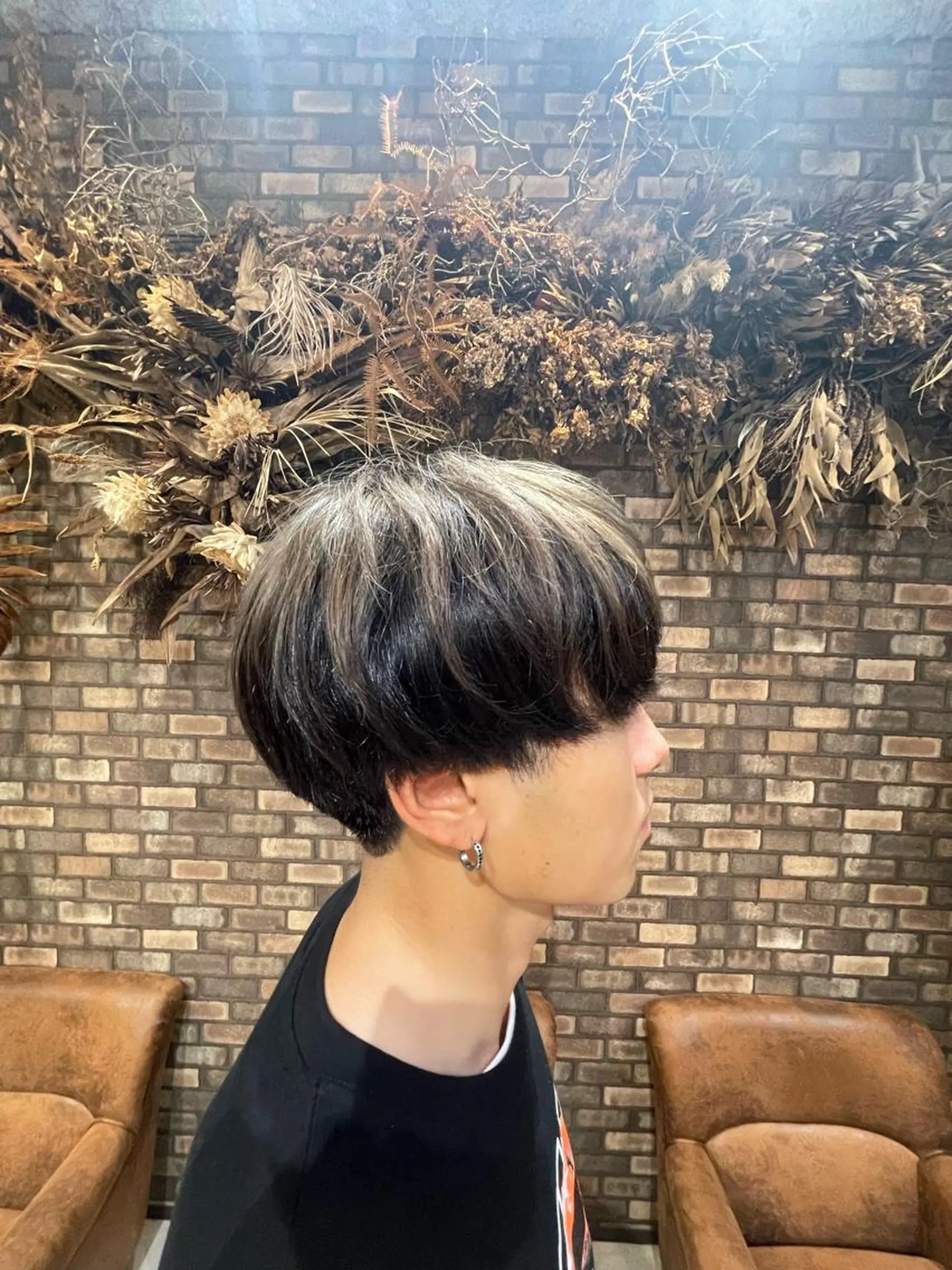 ショート カラー バレイヤージュ ブリーチ ケアブリーチ ダブルカラー イヤリングカラー ✨ハイトーン✨ダブル カラー✨シバサキのヘアスタイル