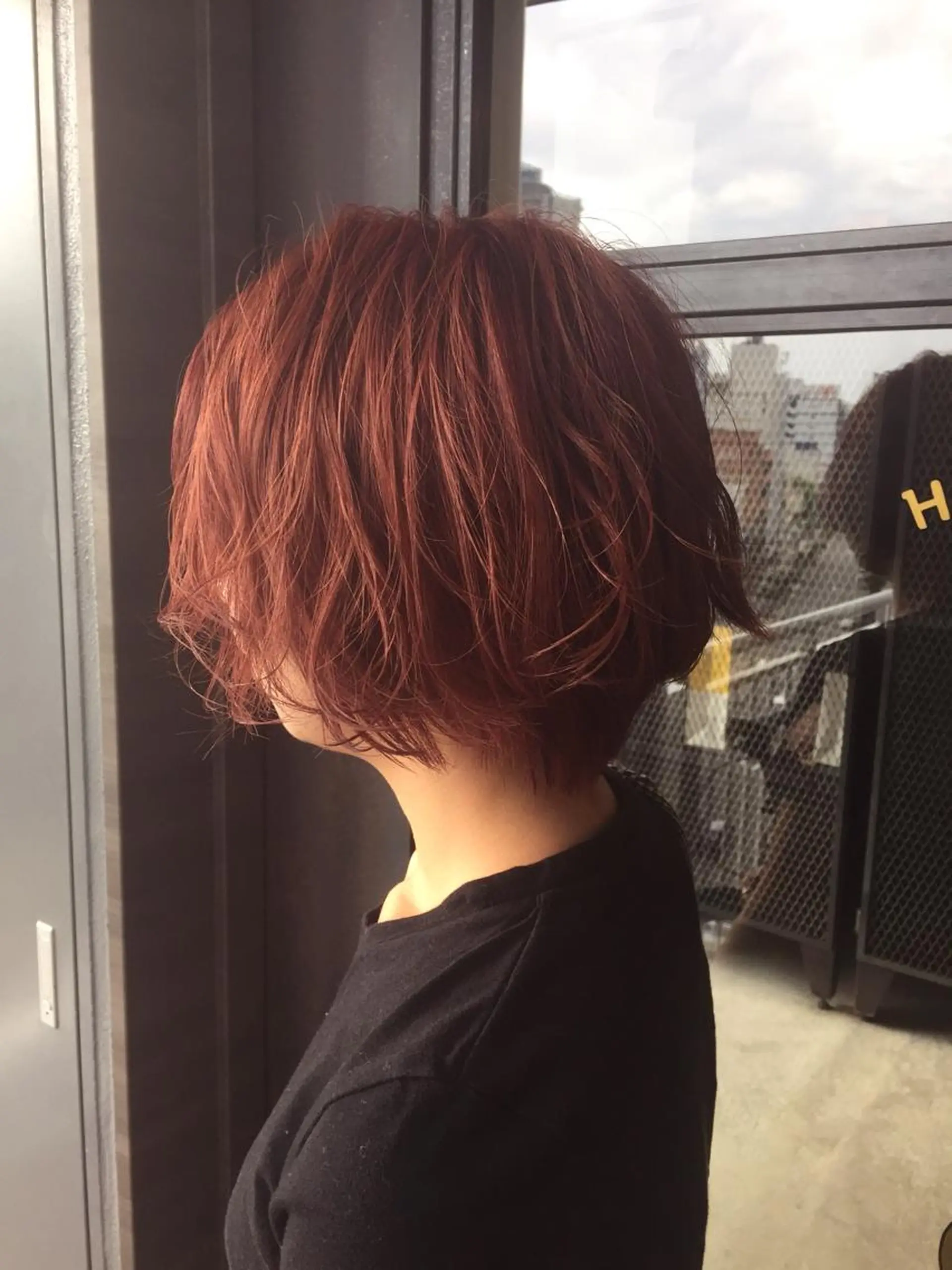 ショート カラー ヘアカラー トリートメント 倉家 聖のヘアスタイル