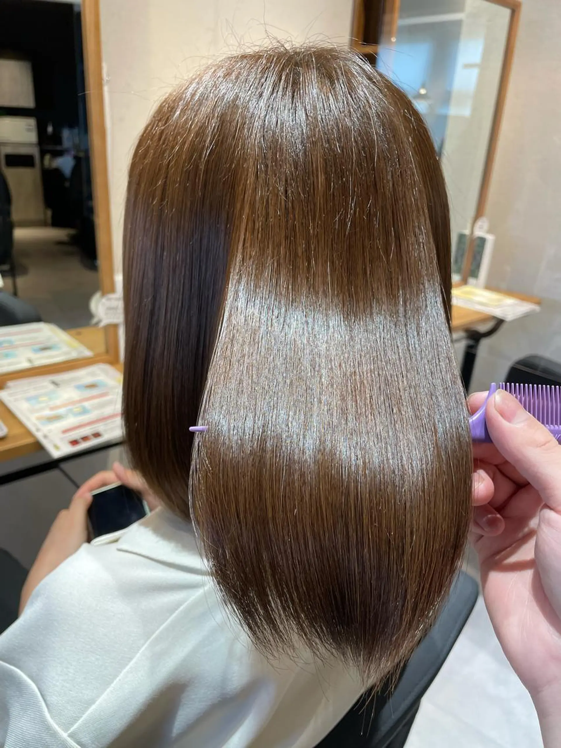 ミディアム solv.【ソルヴ】所属・藤田一輝 【美髪職人】のヘアスタイル