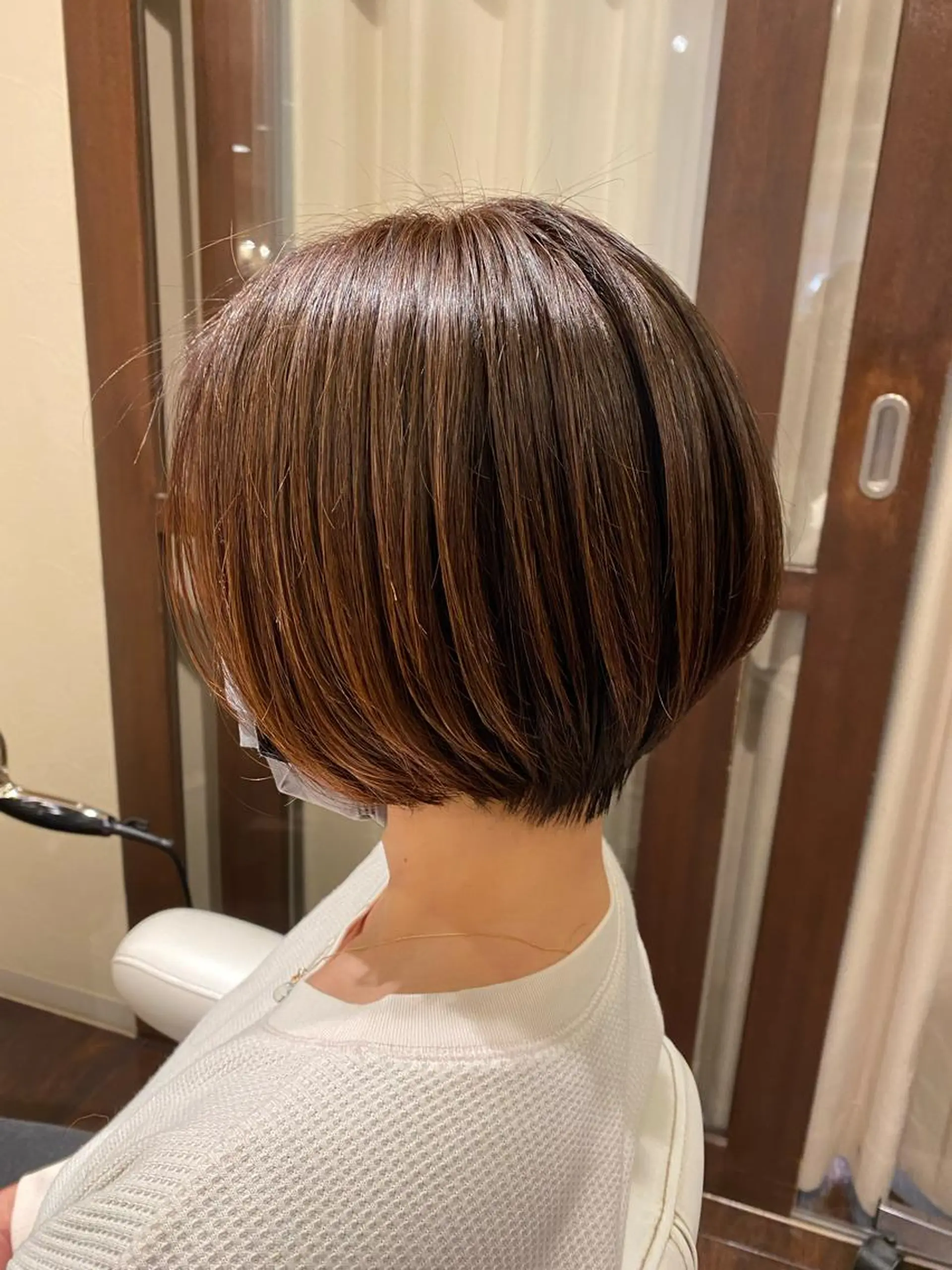 ショート 艶ｶﾗｰ｜ｽﾄﾚｰﾄ 🍟yuki🍟のヘアスタイル