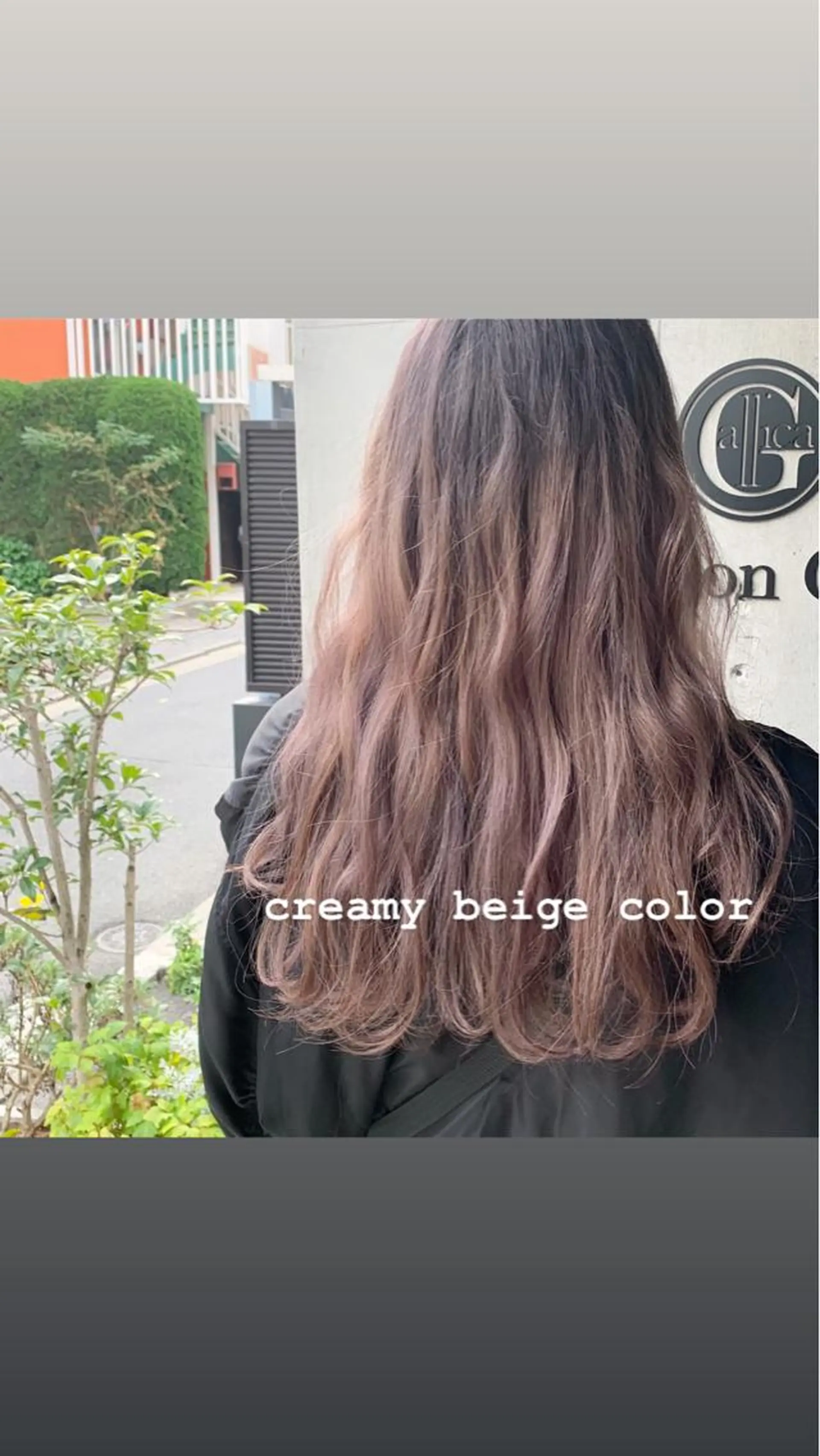 セミロング カラー ヘアアレンジ topstylist 🖤川辺晴加🖤のヘアスタイル