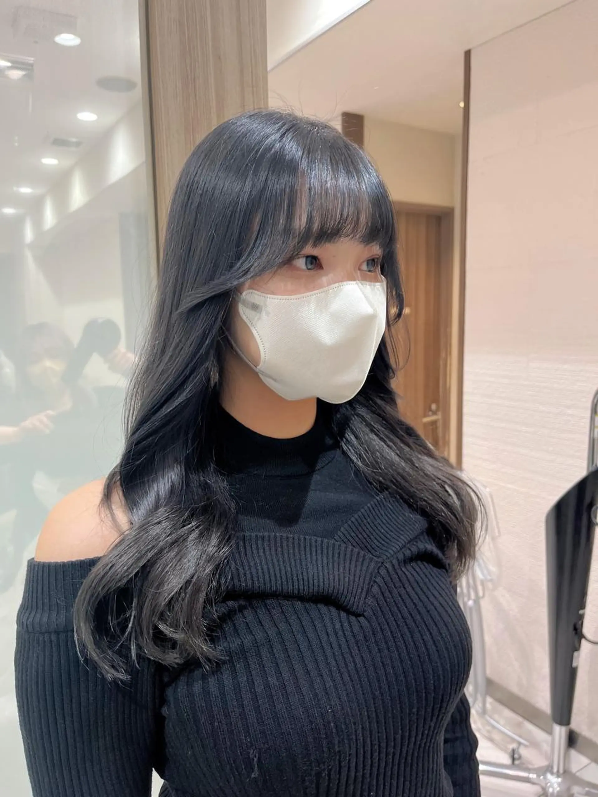 ロング カラー 韓国ヘア/耳ツボジュ エリー♡ayumuのヘアスタイル