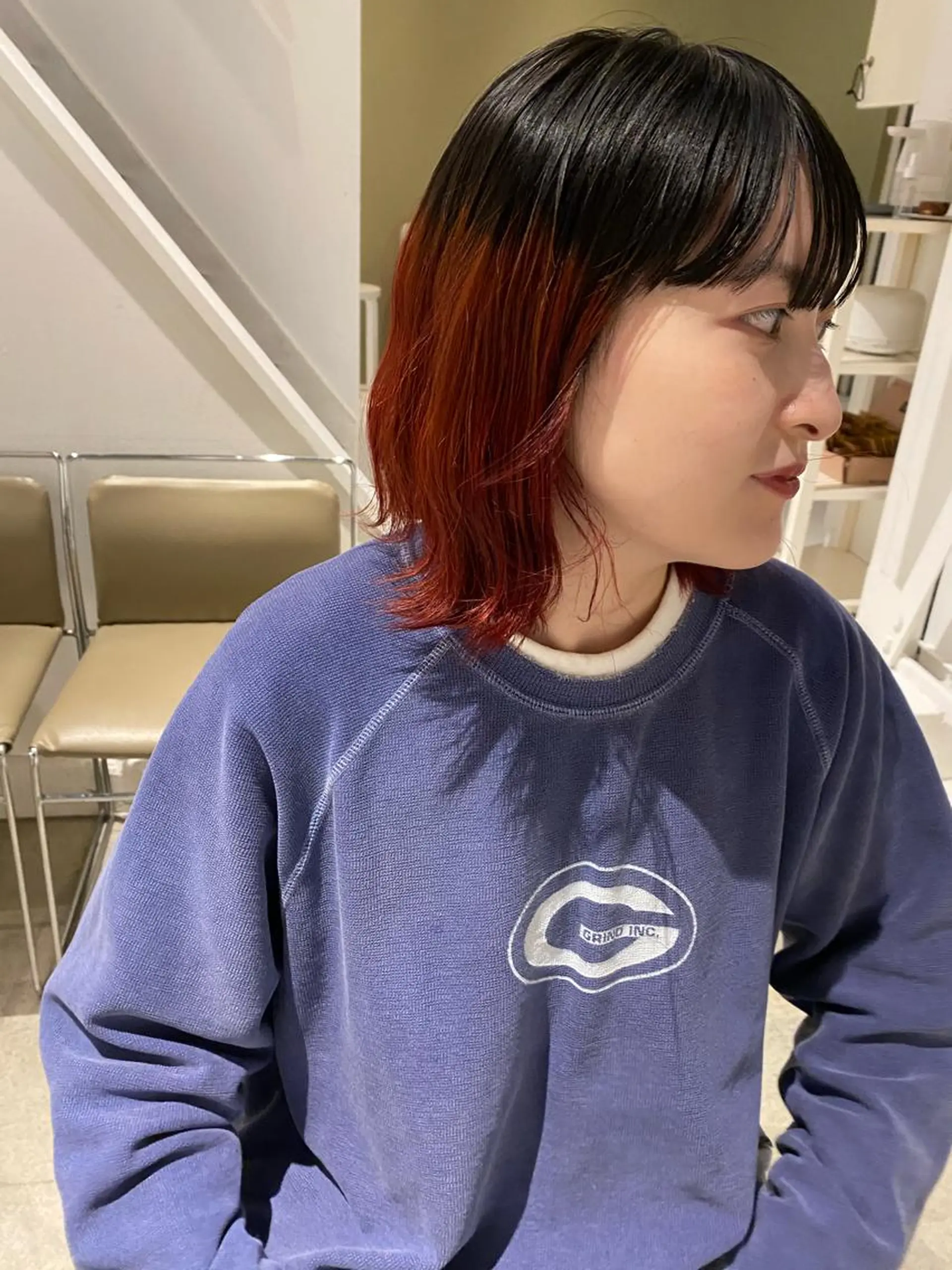 ミディアム ヘアカラー &72『アンドナナジュウニ』所属・&72 takiのヘアスタイル