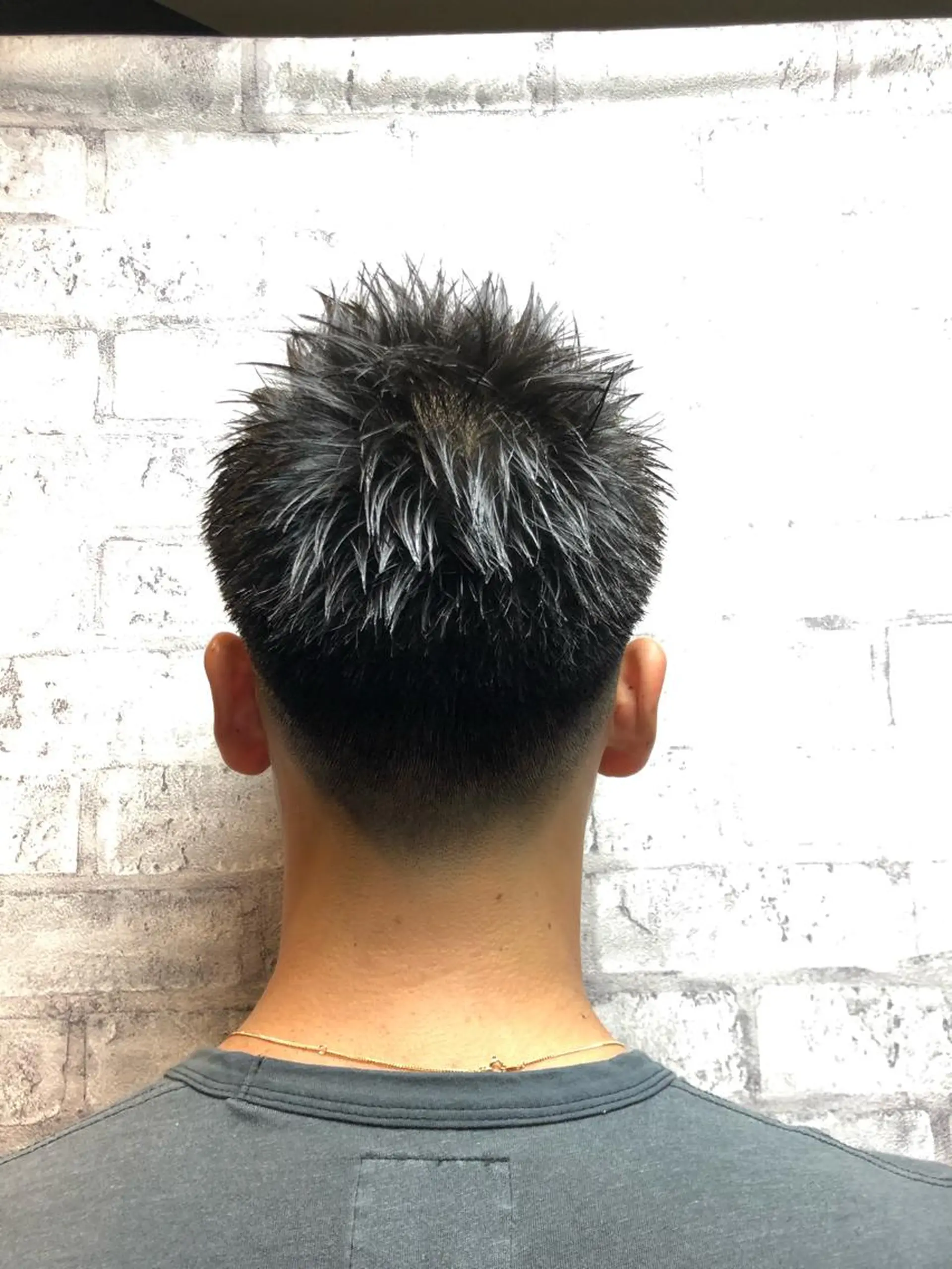 ショート メンズ フェードカット 【店長】福田 健人のヘアスタイル