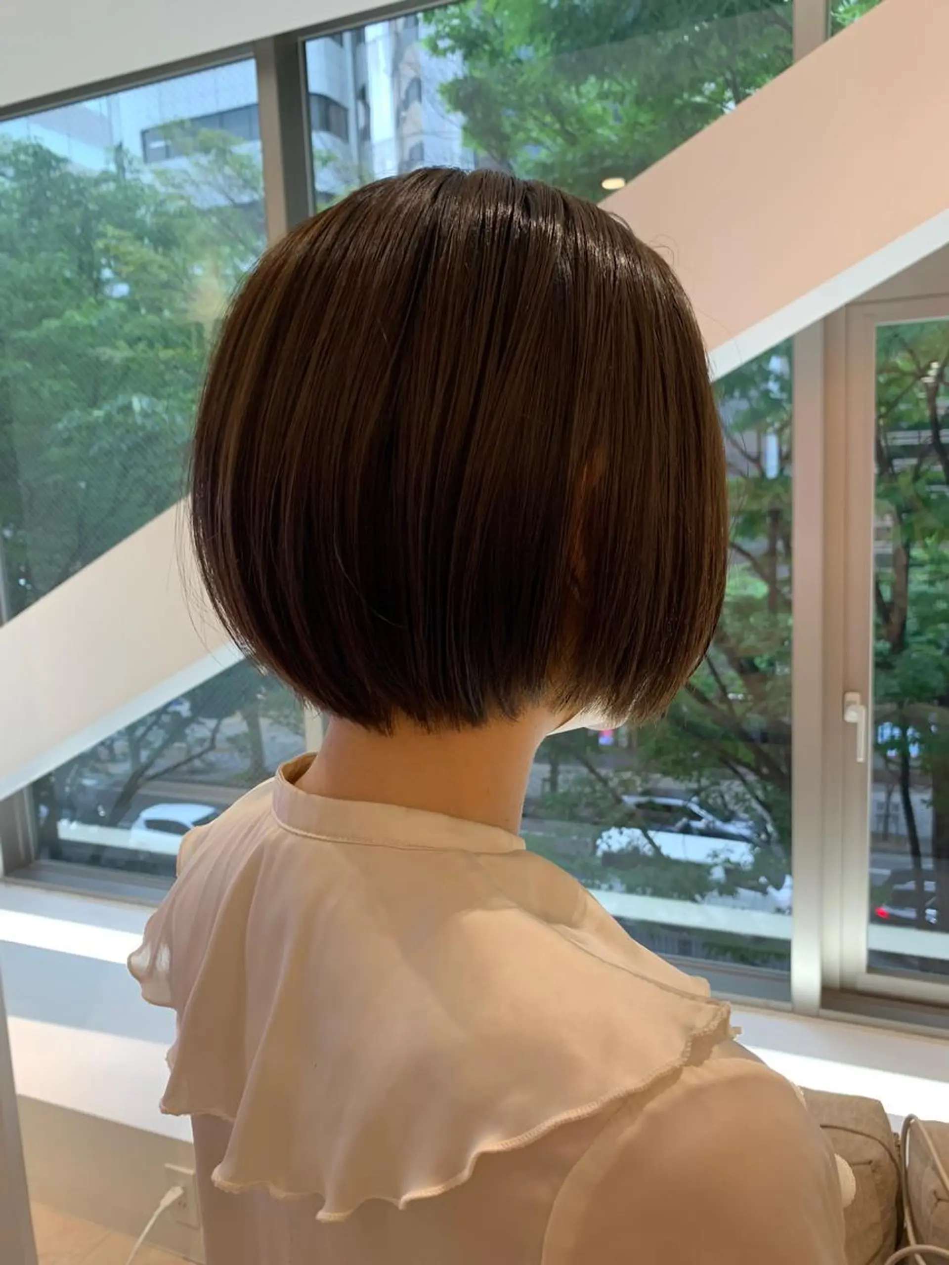 ショート カット ヘアカラー トリートメント 韓国風/顔周りカット /髪質改善RYOTAのヘアスタイル