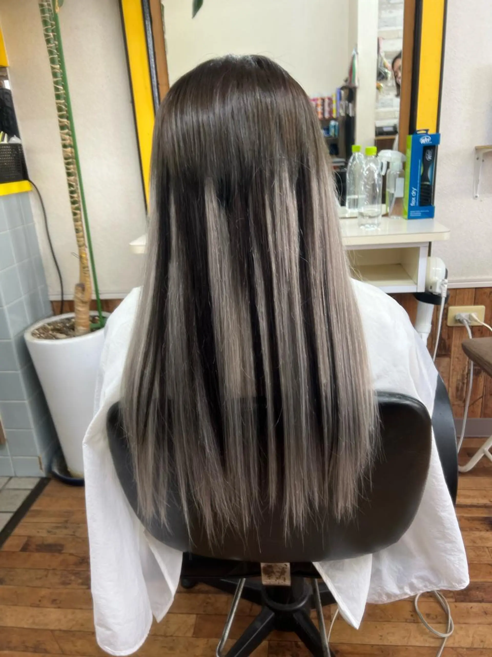 ショート エクステ 刈り上げ B-W ⭐️REIKOのヘアスタイル