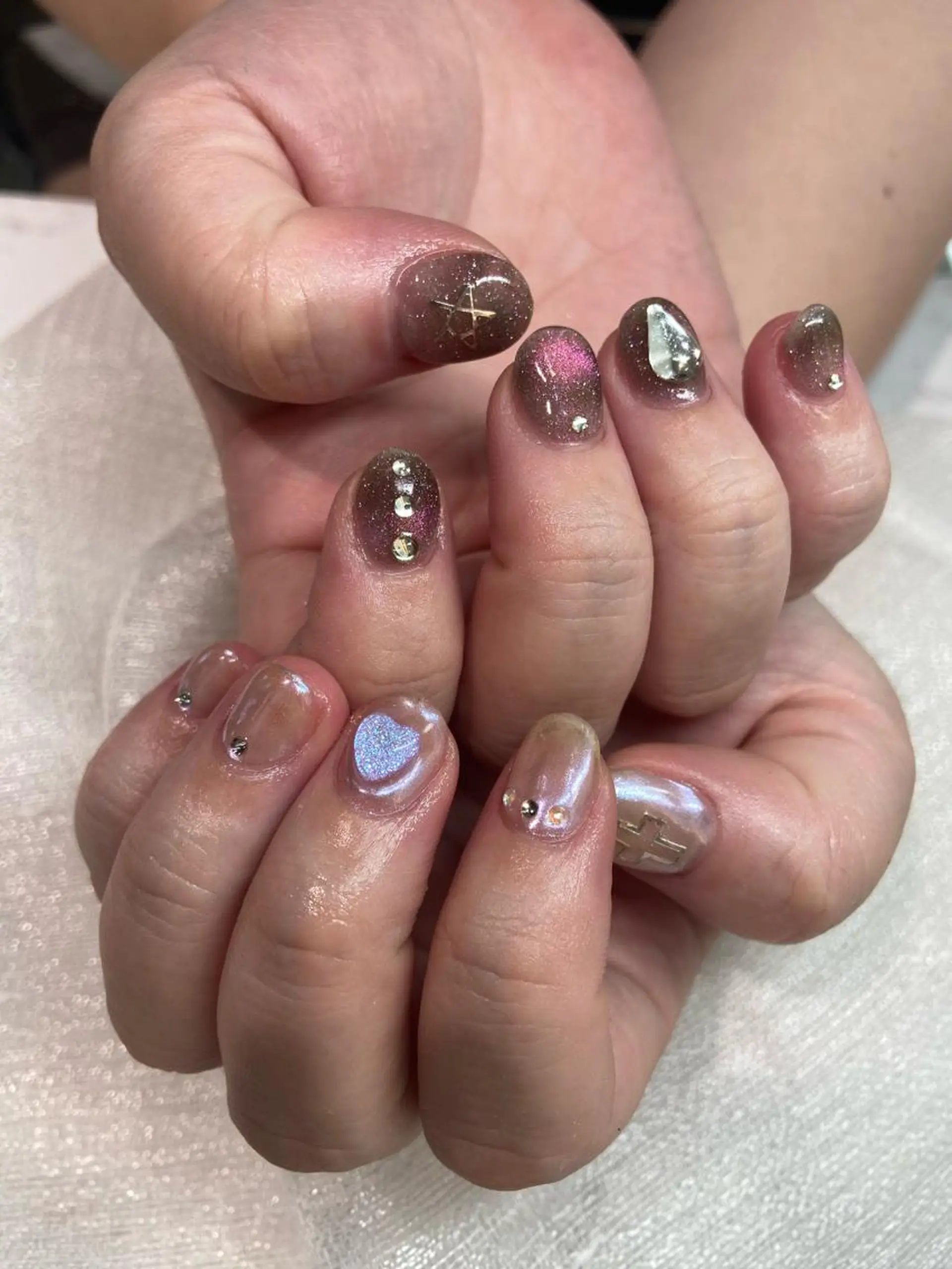 ネイル 🧸プルエクステ❤︎ ネイルKAO🧸のヘアスタイル