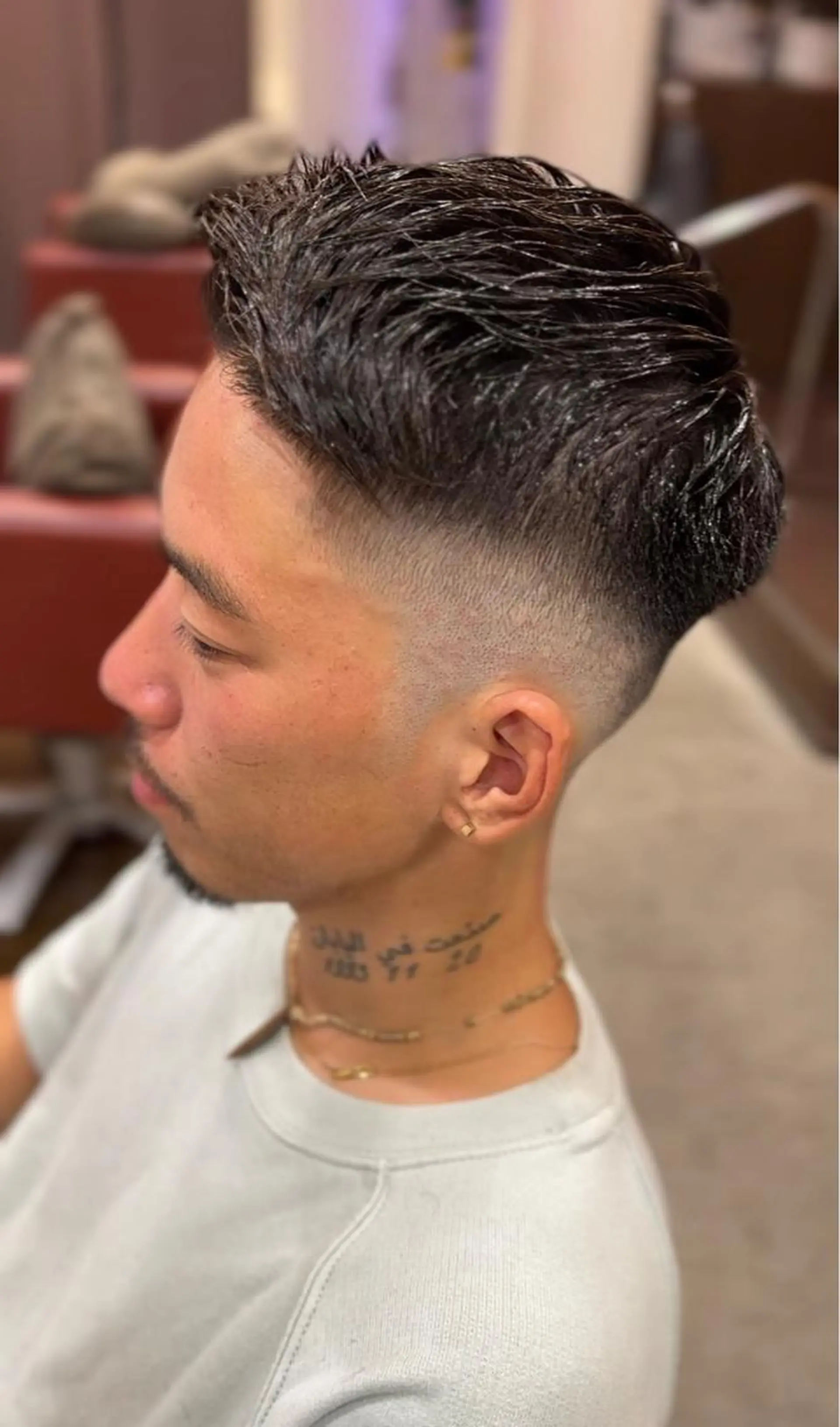 ショート メンズ カット アダチ コウスケのヘアスタイル