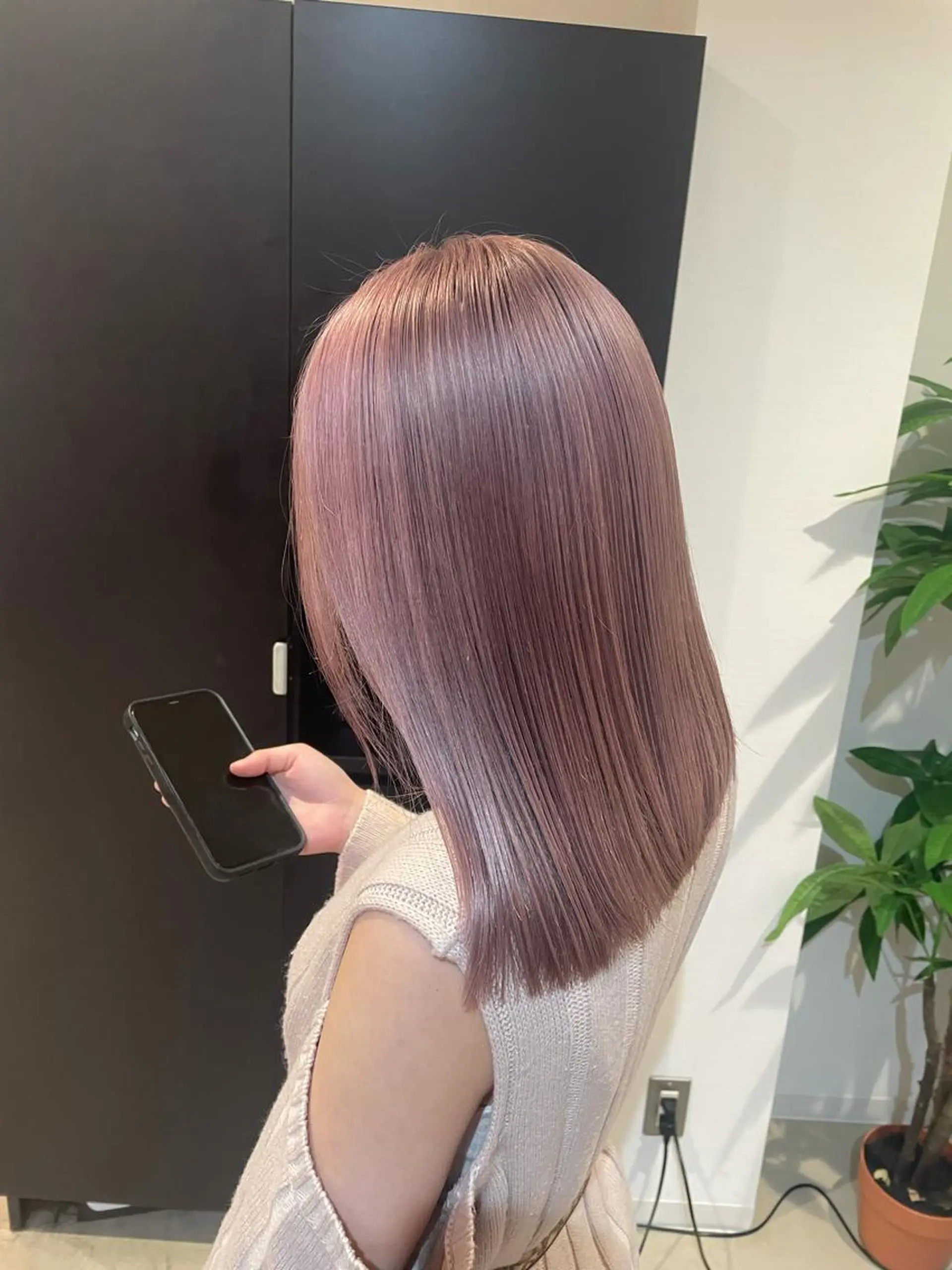 ミディアム ヘアカラー トリートメント ブリーチカラー特化 碇　英朗のヘアスタイル