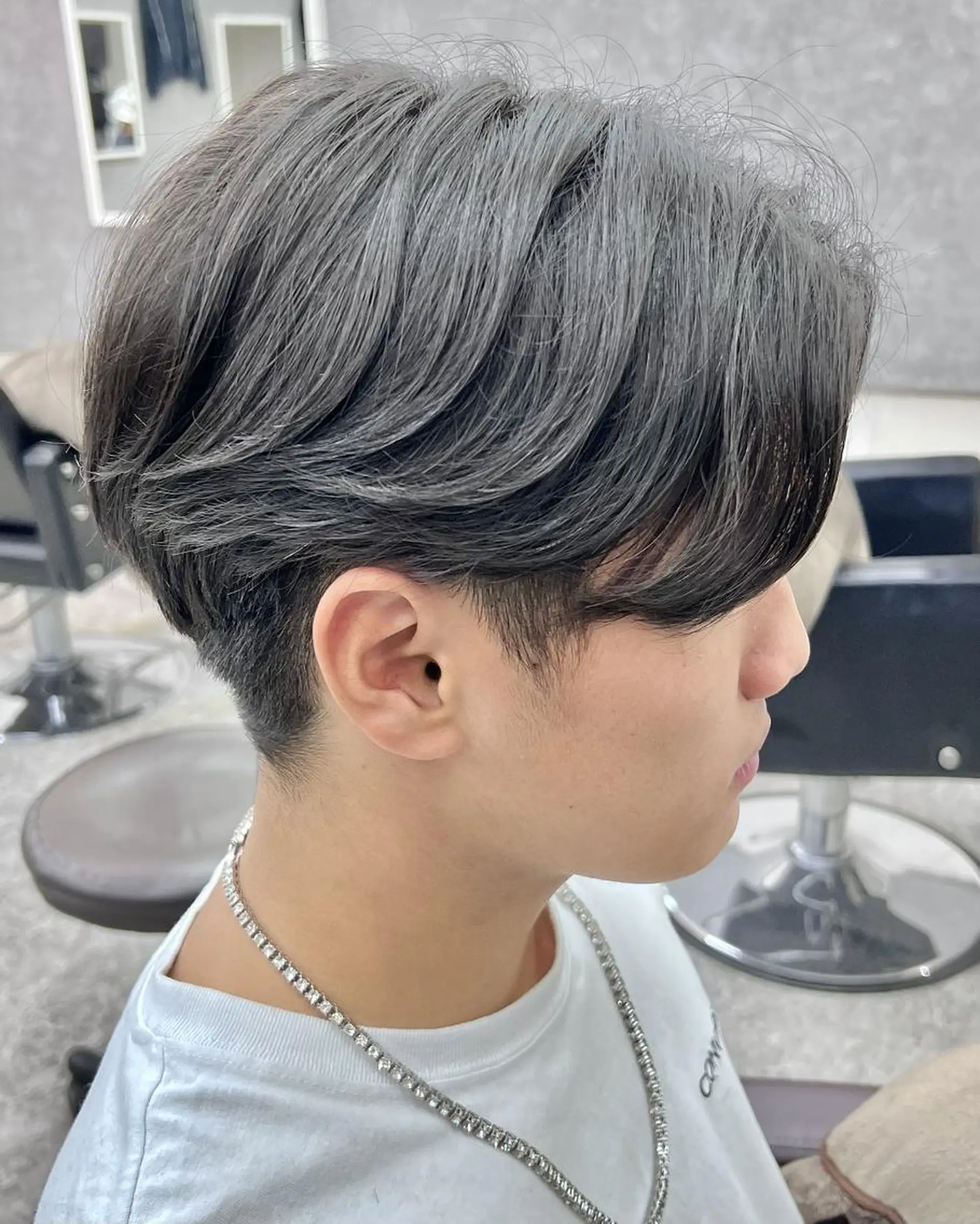 パーマ メンズ カット パーマ GLOP HOMME 店長　アオトのヘアスタイル