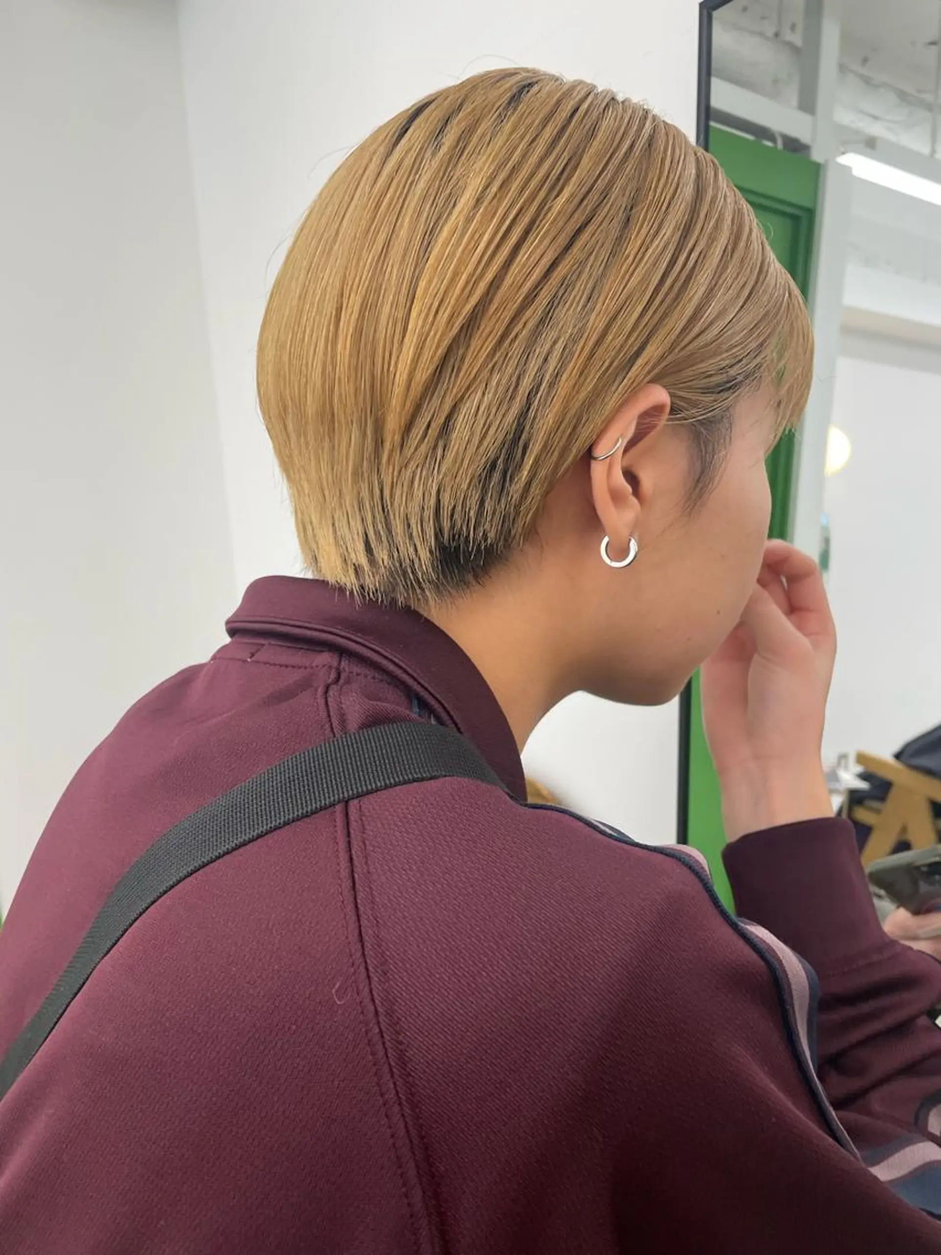 ショート 丸みショート ショートヘア sica所属・スタイル撮影 モデル募集momoのヘアスタイル