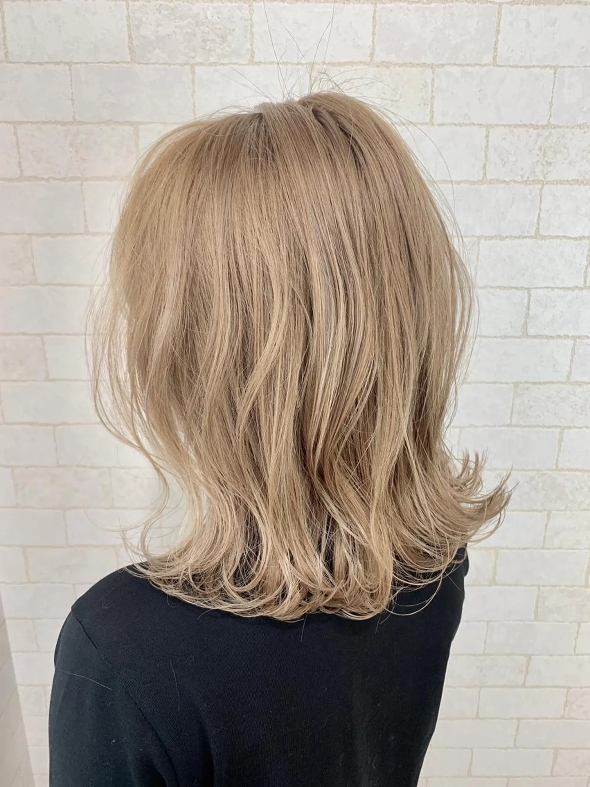 セミロング 神野 雅樹のヘアスタイル