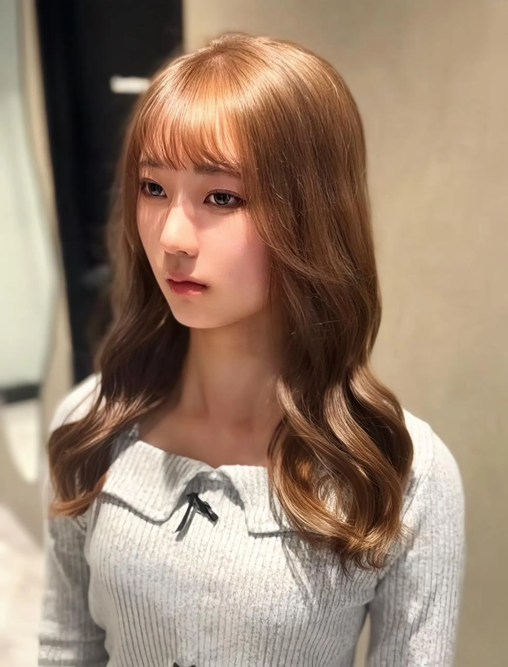 セミロング カット ヘアカラー TAKA|名駅| 清潔感×上品垢抜けのヘアスタイル