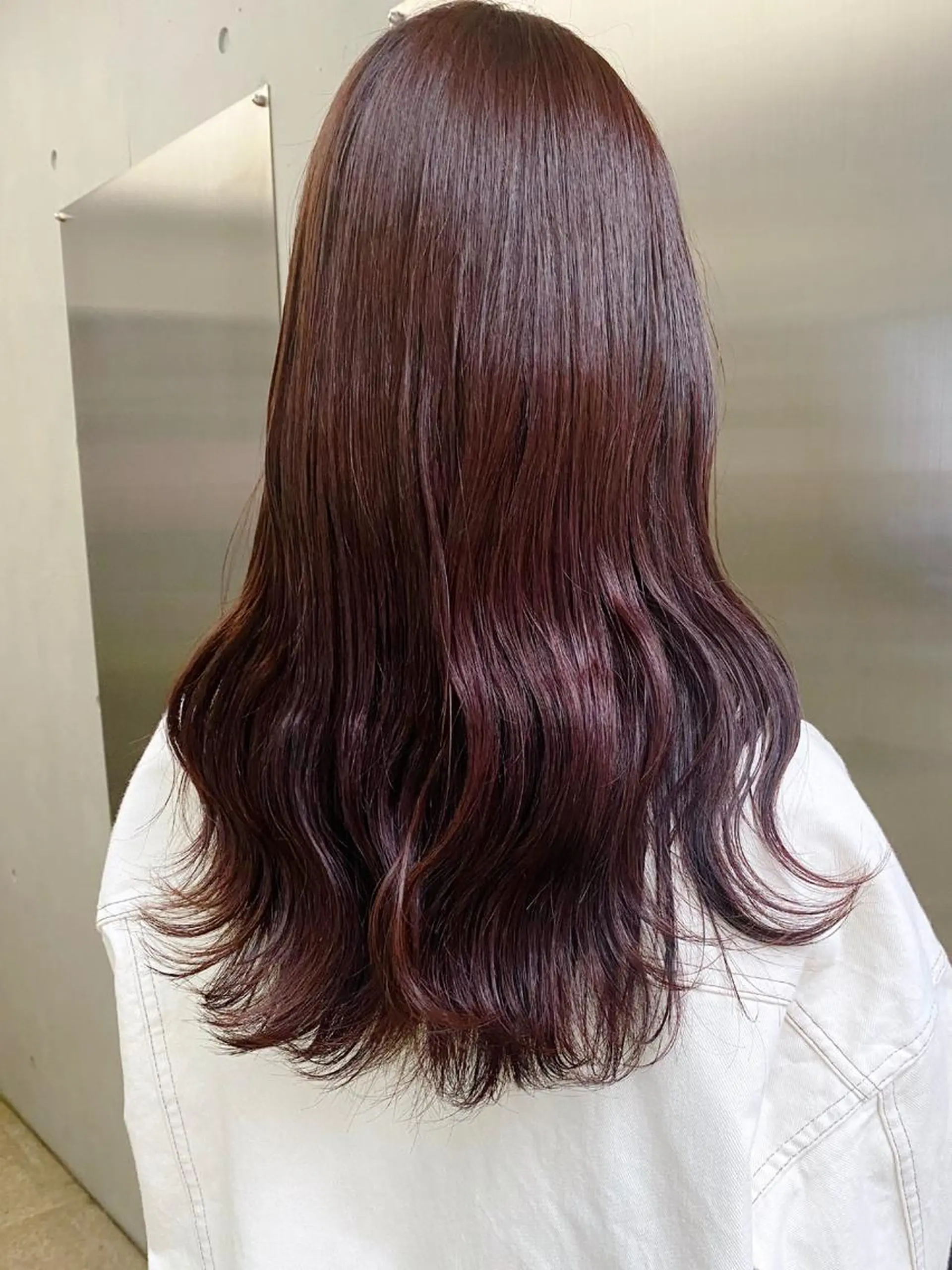 ロング カラー 🥣 hashi 🛋️のヘアスタイル