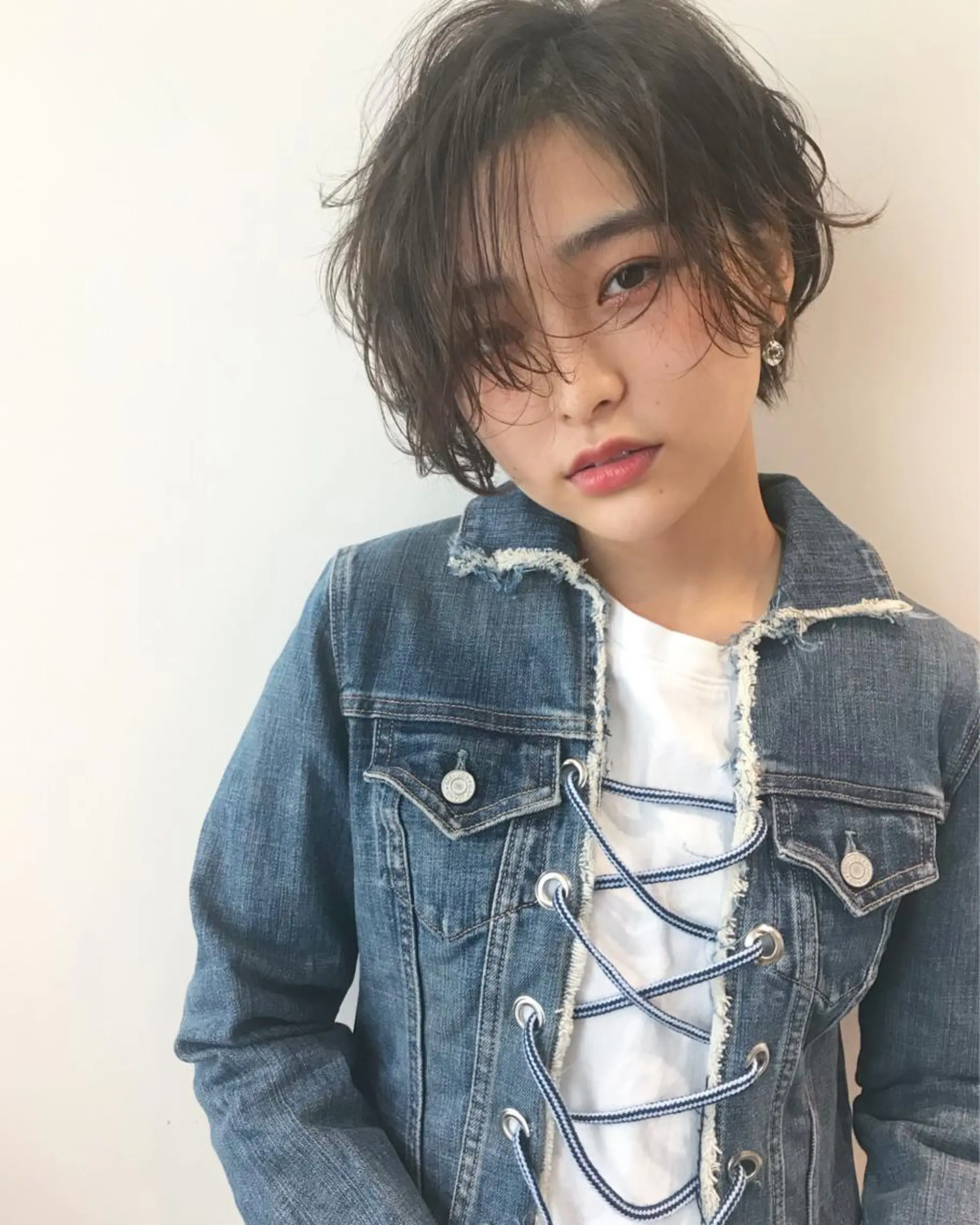 ショート カラー 韓国/髪質改善💘 櫻井かれんのヘアスタイル