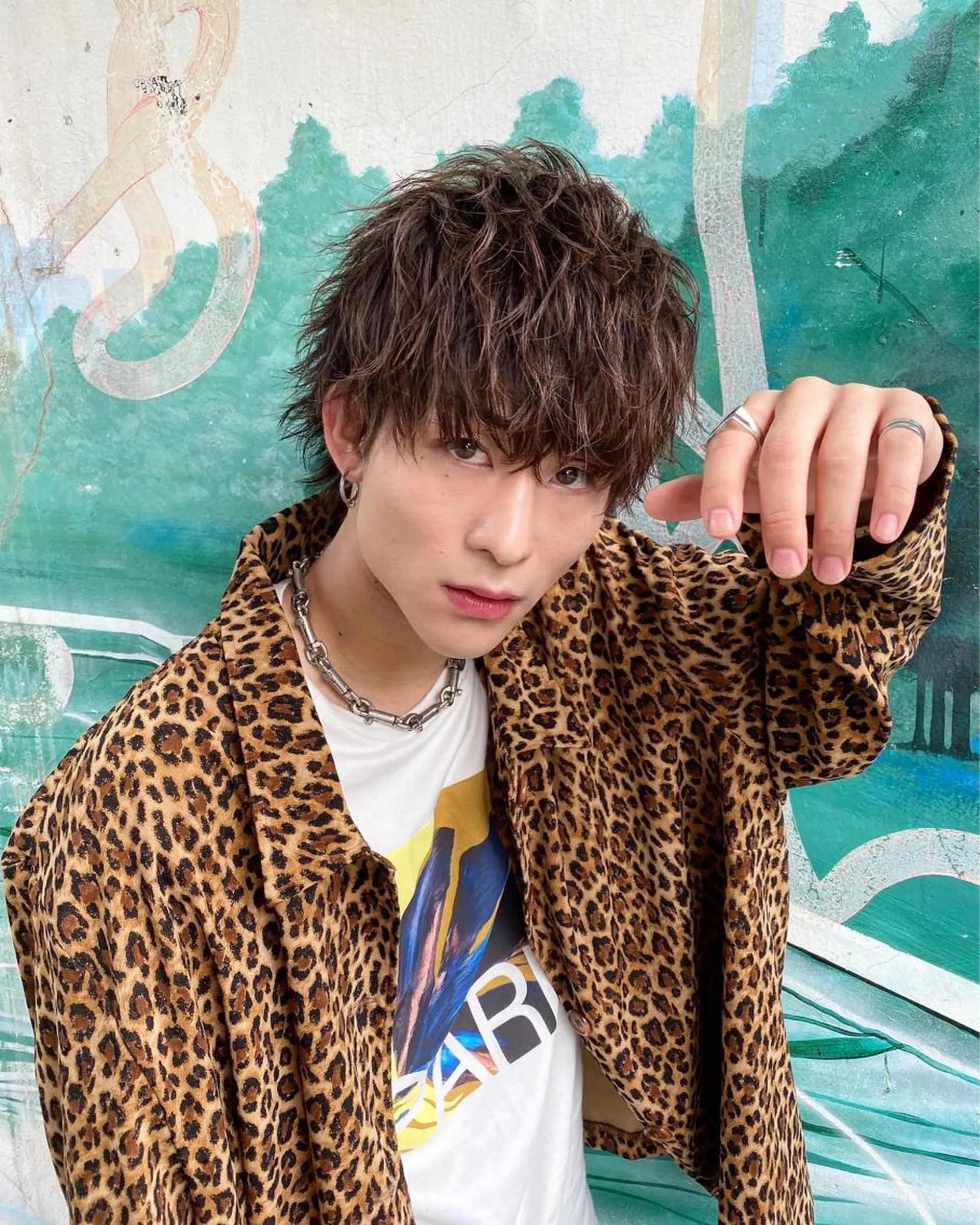 ショート カラー パーマ ヘアアレンジ メンズ カット ヘアカラー トリートメント ヘアセット Loy所属・メンズヘア特化 パーマ 縮毛矯正🔷のヘアスタイル