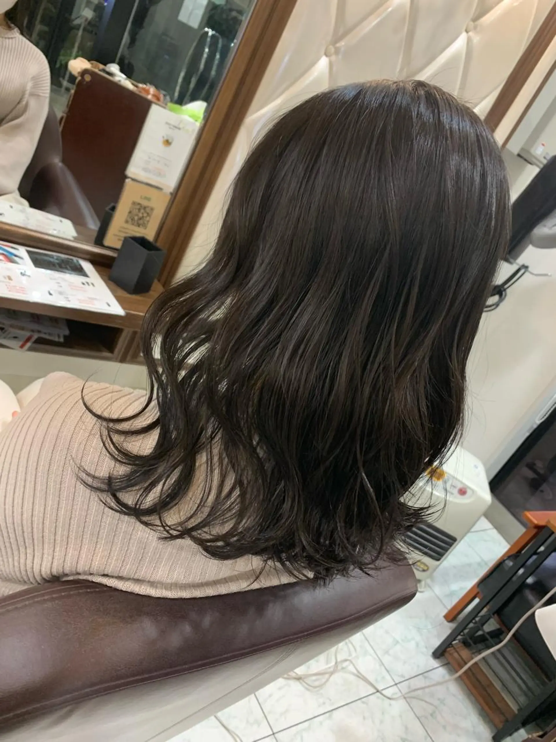 ミディアム カラー ヘアカラー トリートメント esperance所属・安部 志弥のヘアスタイル