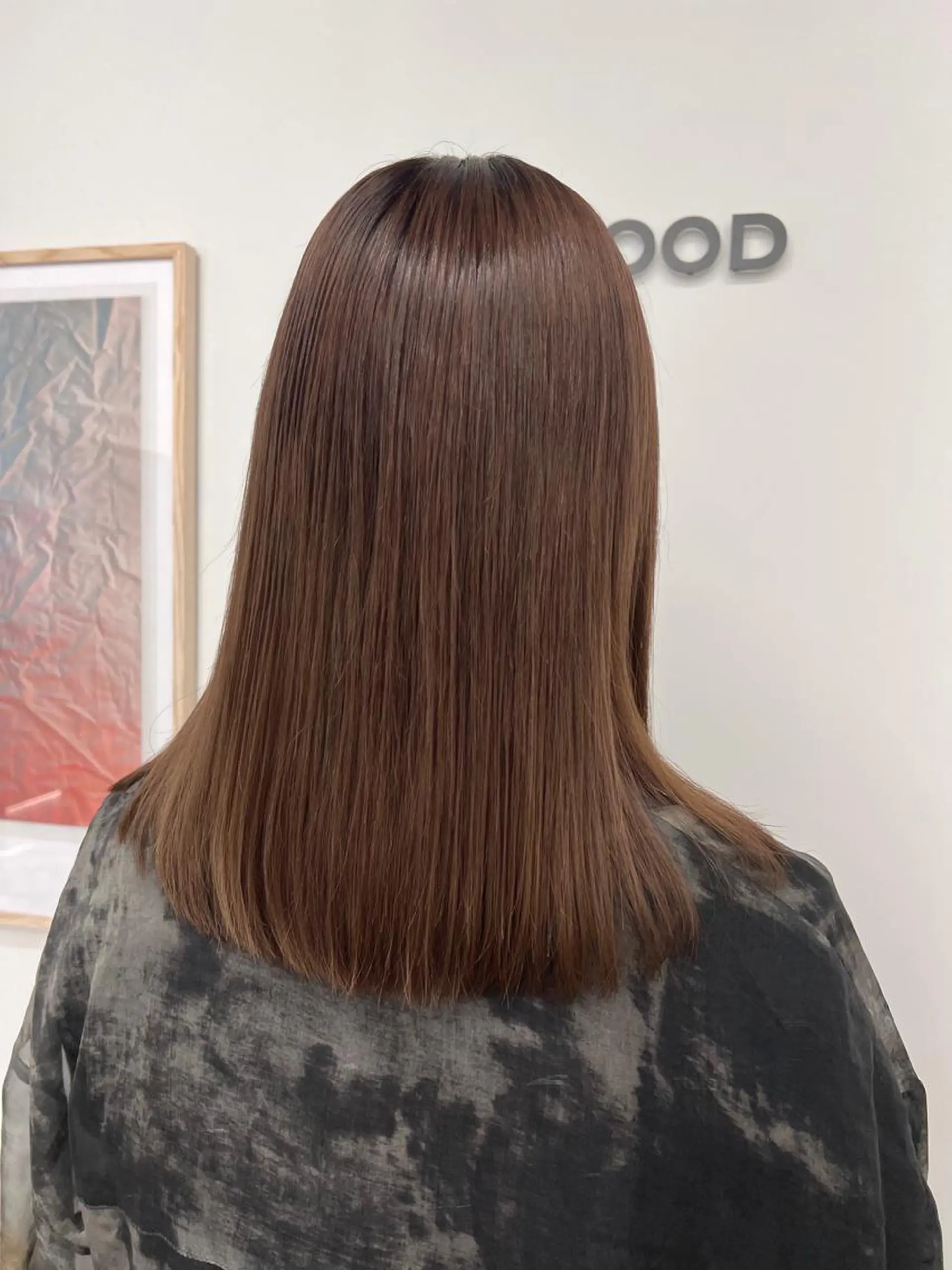 ミディアム トリートメント トリートメント ✨ブリーチ/顔周り レイヤー¦YUKA✨のヘアスタイル