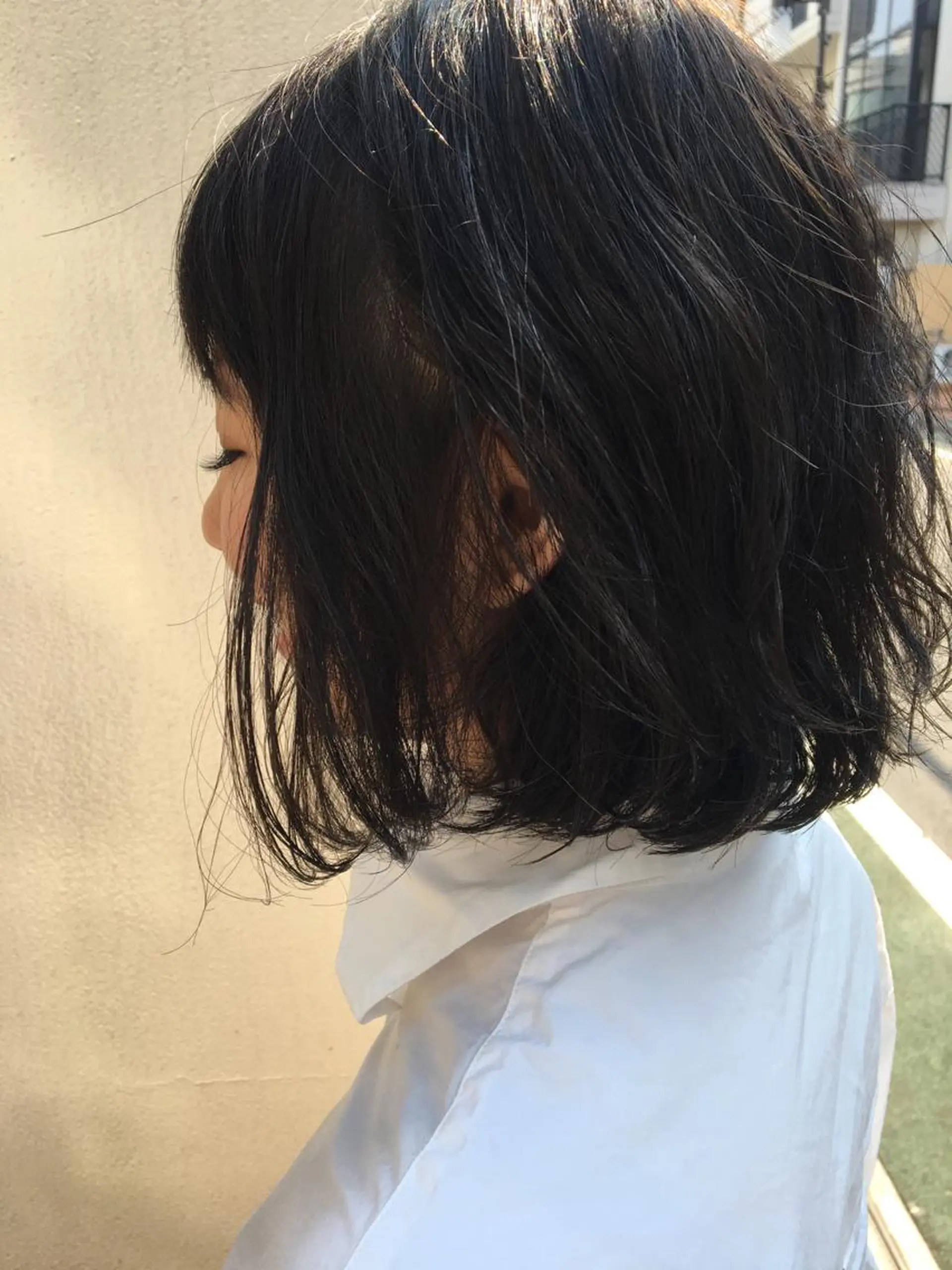 ミディアム THE DAY所属・AKI HASHIMOTOのヘアスタイル