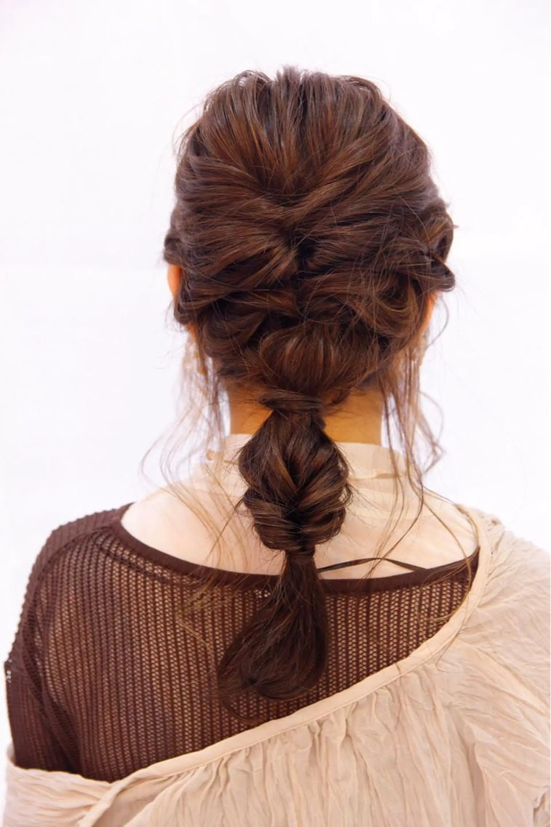 ロング カラー ヘアアレンジ アイブロウ Agu hair mieux宮崎大塚店所属・デザインカラー✨ 日高桃佳のヘアスタイル