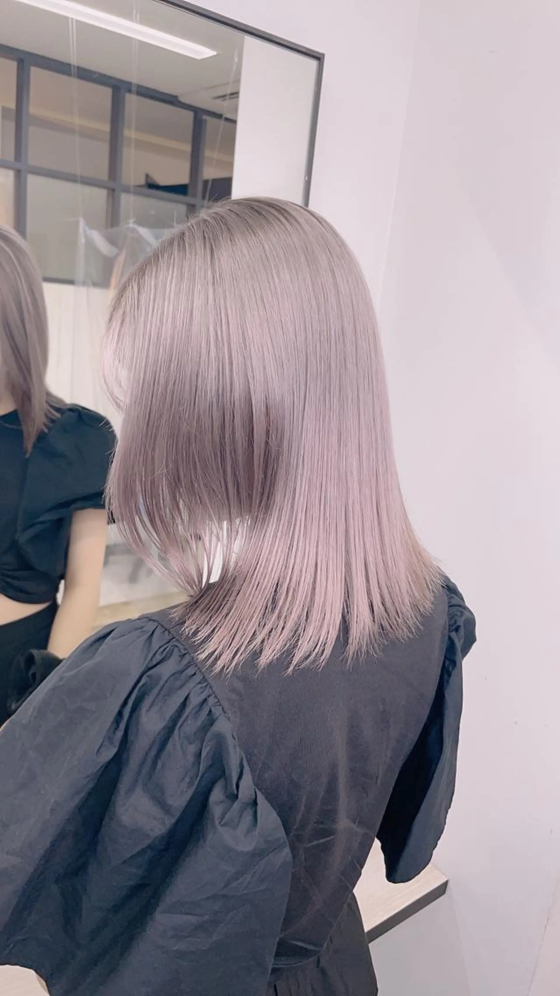 セミロング カラー ブリーチ MONIQA【モニカ】所属・名古屋ハイトーン/ 🐶ブリーチ専門店のヘアスタイル