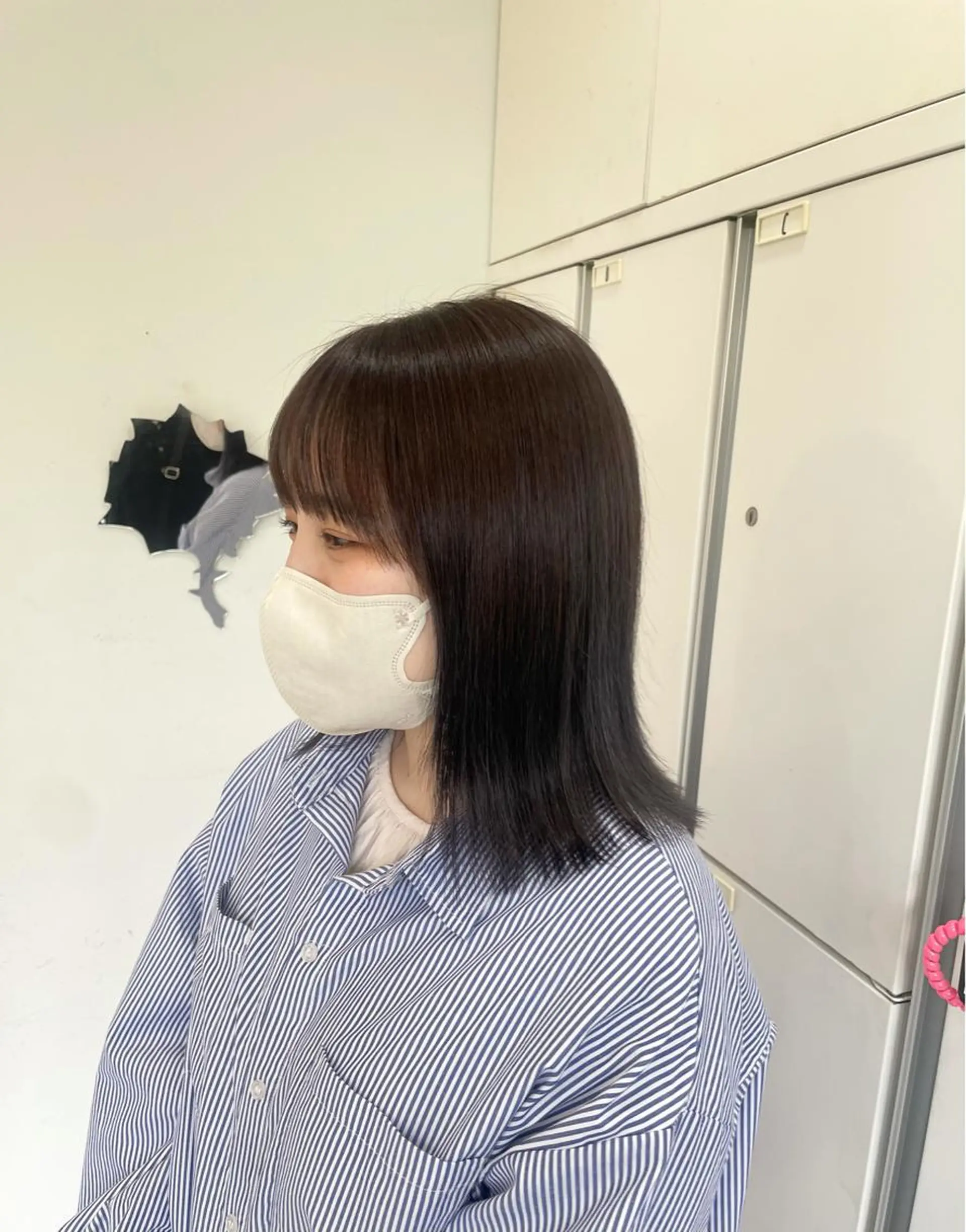 ミディアム カラー nanaka :のヘアスタイル