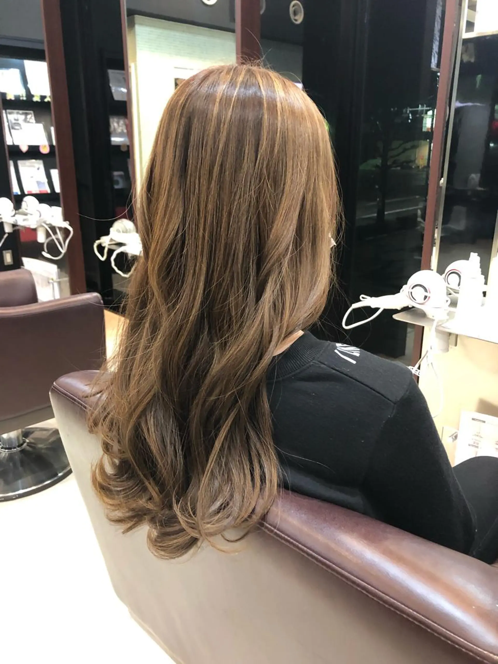 ロング 中本 日葵梨のヘアスタイル