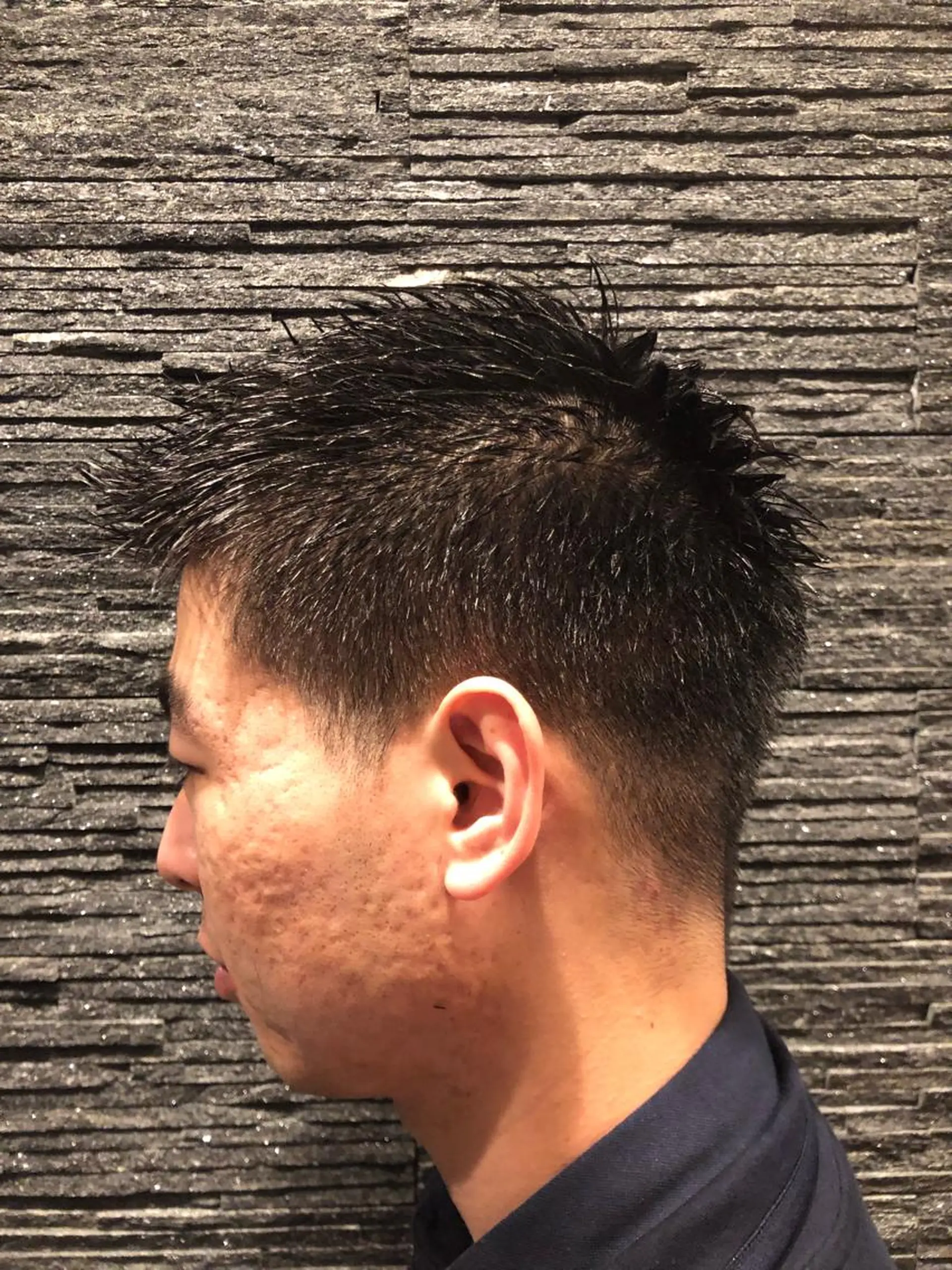 ショート メンズ ビジネス ショートヘア 【店長】福田 健人のヘアスタイル