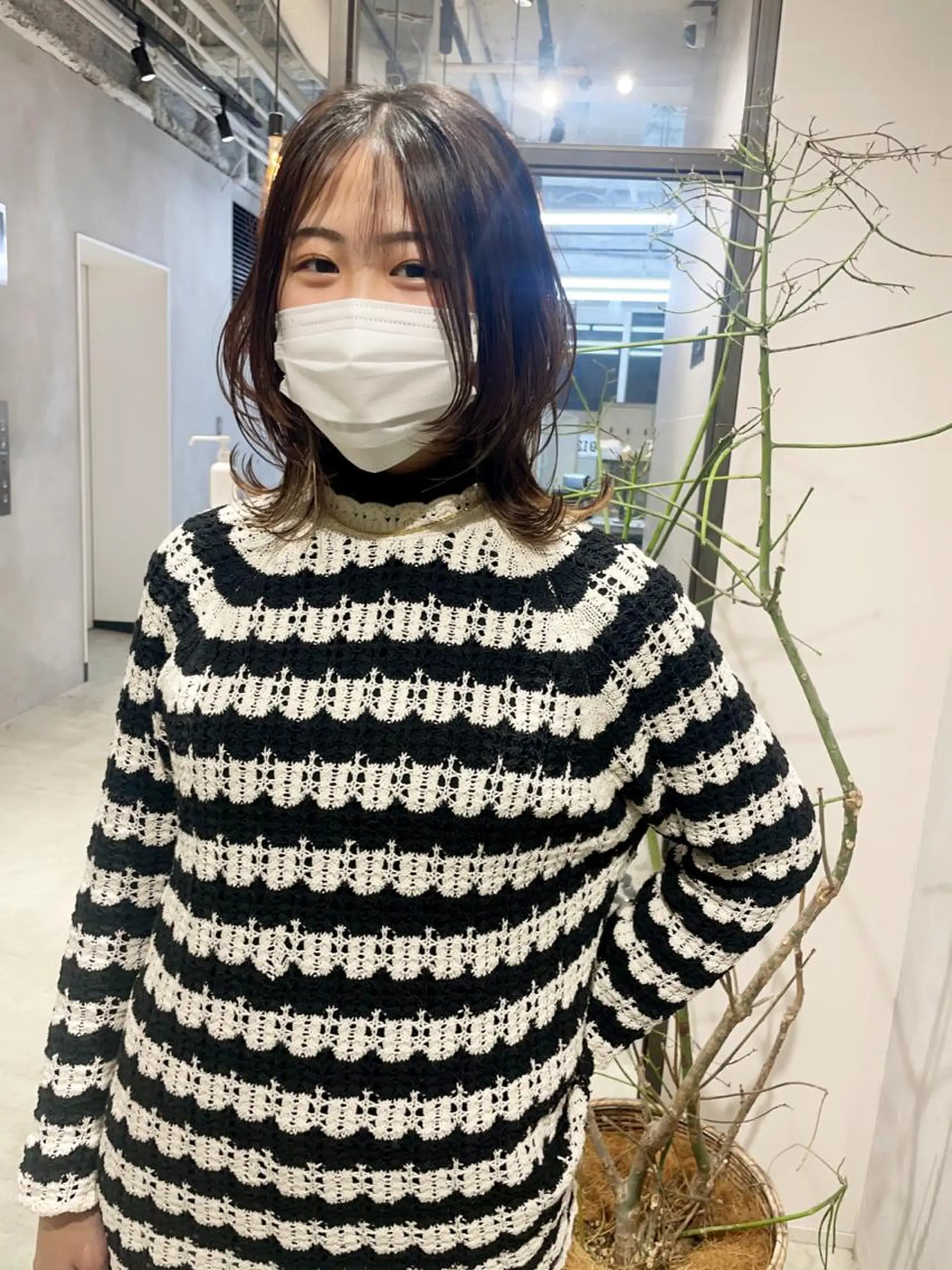 ミディアム カラー SALOWIN原宿iori B１階所属・🫧美髪育成美容師 WASHIZU🫧のヘアスタイル