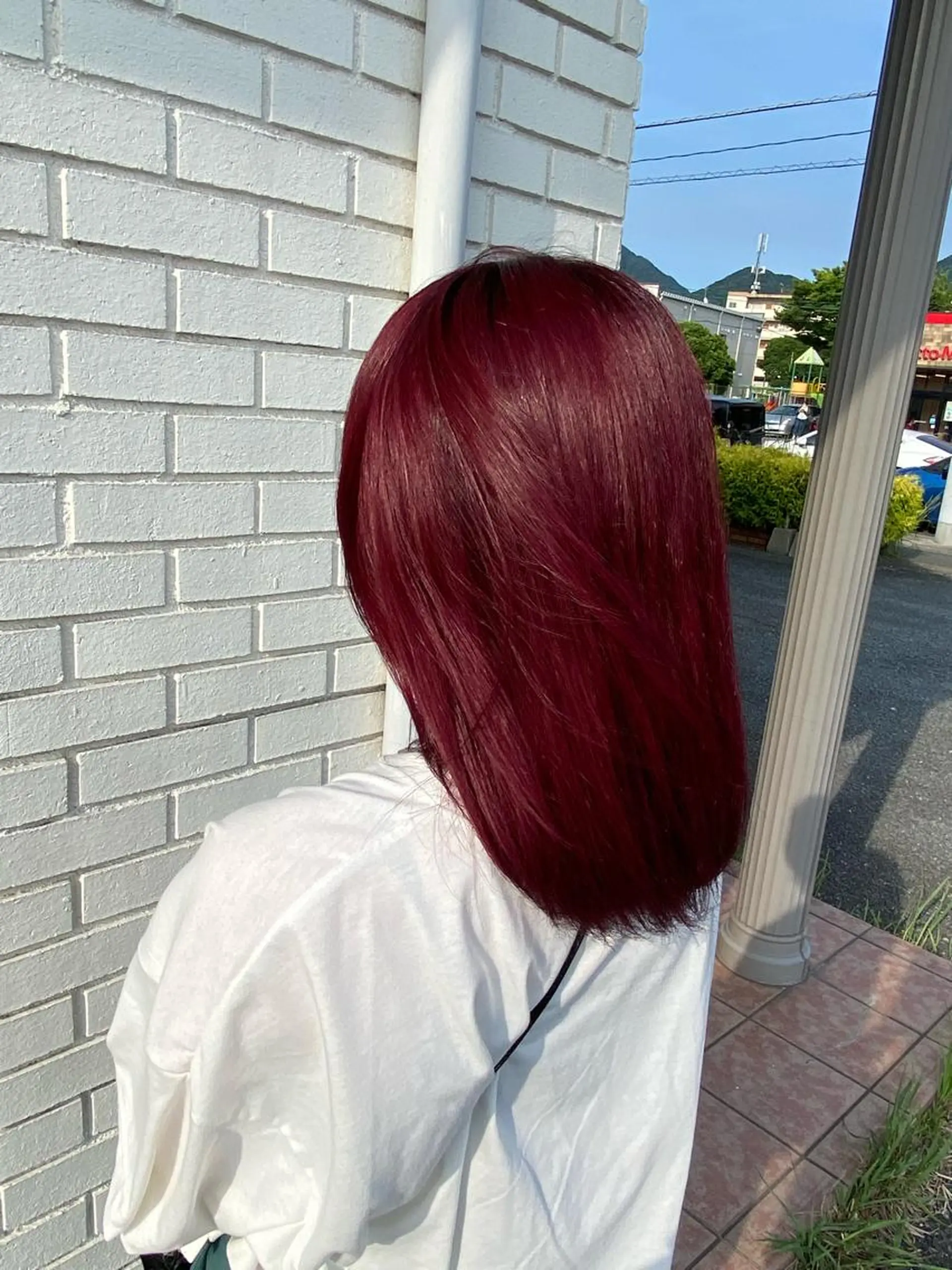 セミロング カラー Becky Lash 小倉店所属・アイブロウWAX 🌷モデル募集中🌷のマツエク・マツパデザイン