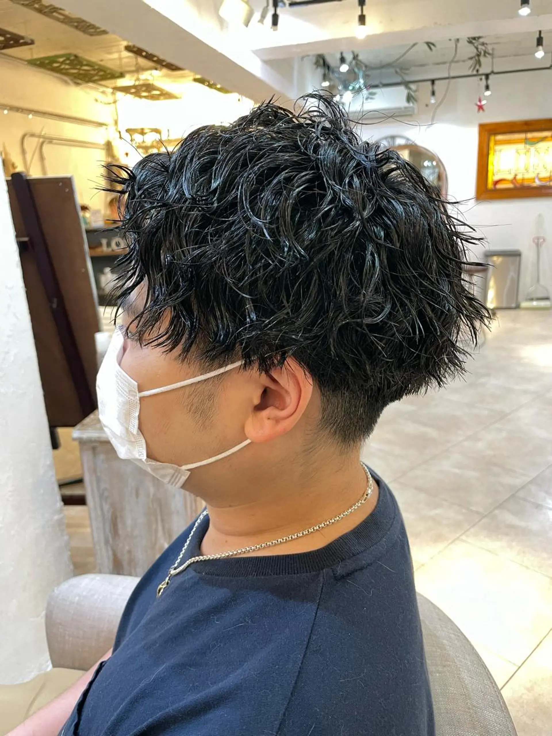 パーマ メンズ あしかが ゆいとのヘアスタイル