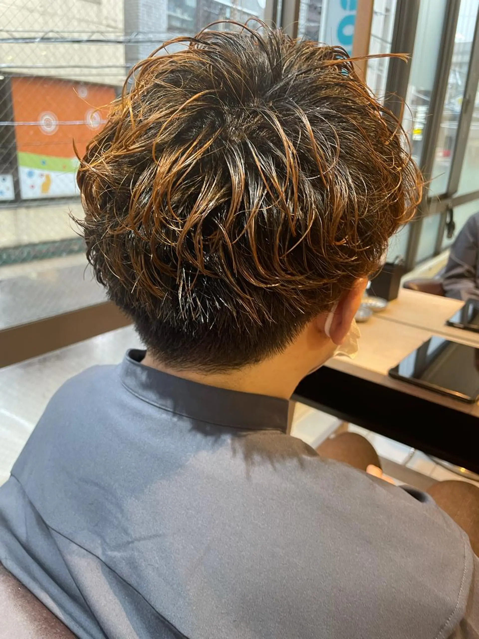 ショート パーマ メンズ 辻堂メンズ特化 YU-YAのヘアスタイル