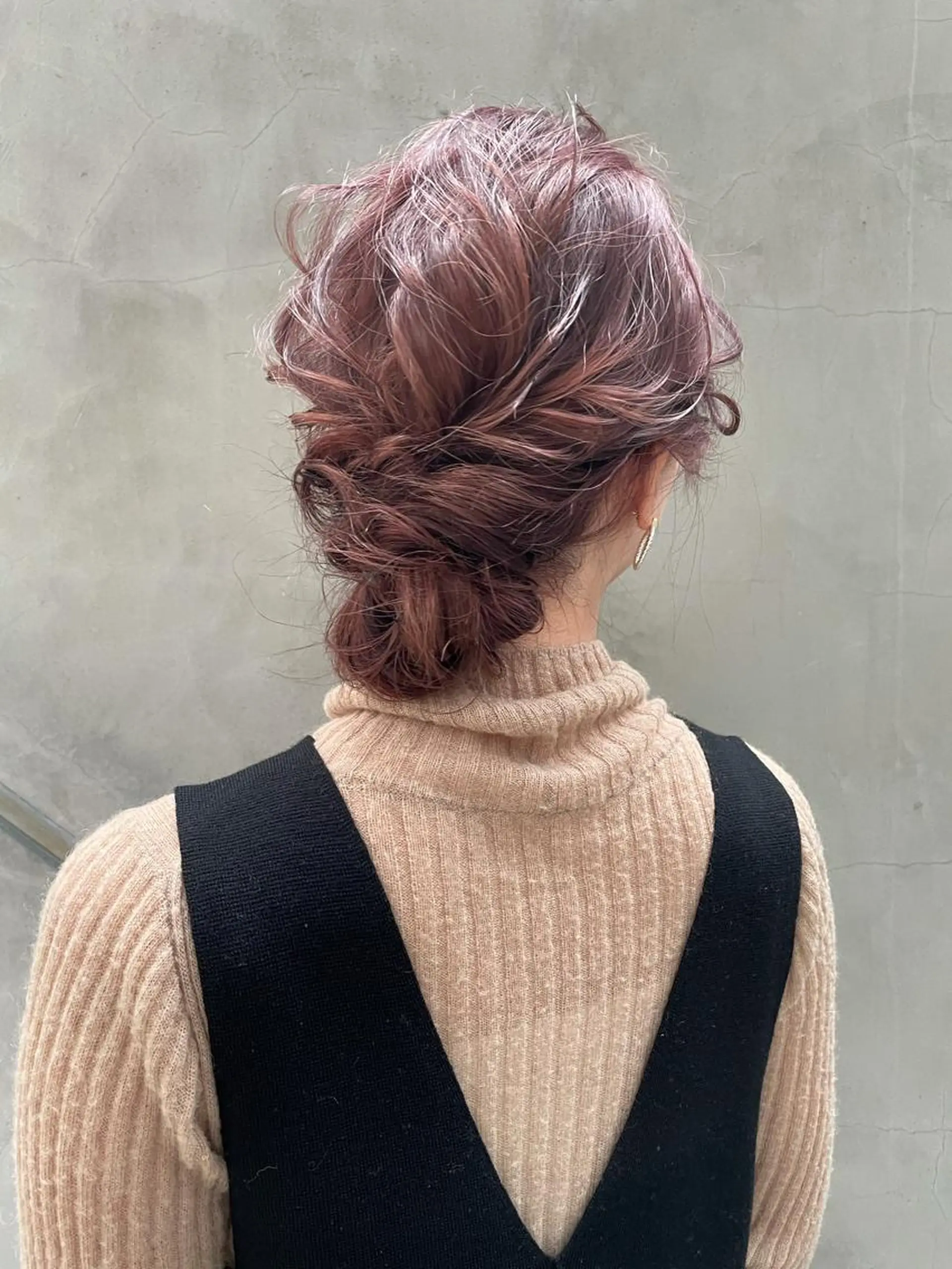 セミロング カラー 高橋 りかのヘアスタイル