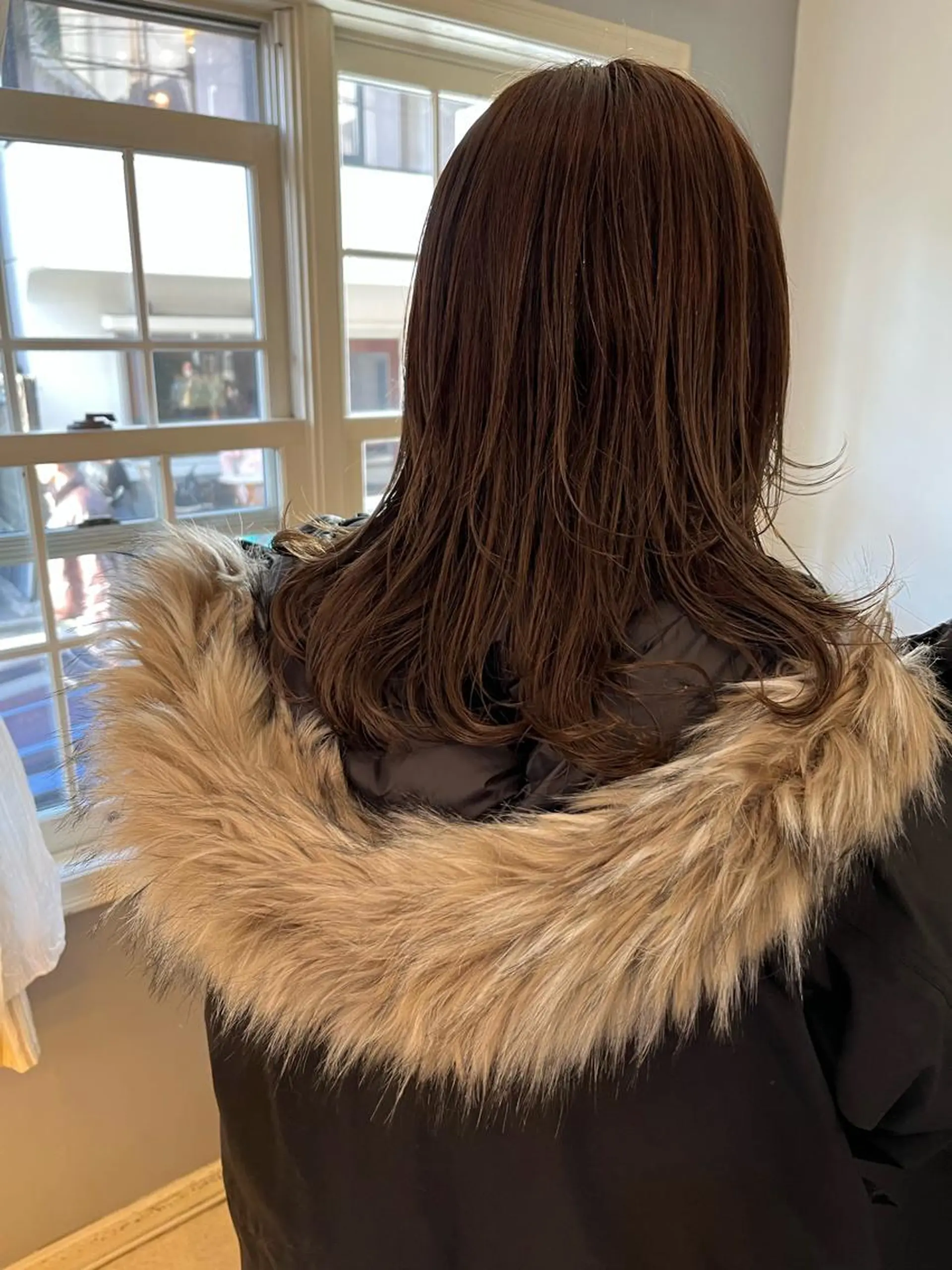 セミロング カラー カット ヘアカラー トリートメント NOUN所属・eri kinjoのヘアスタイル