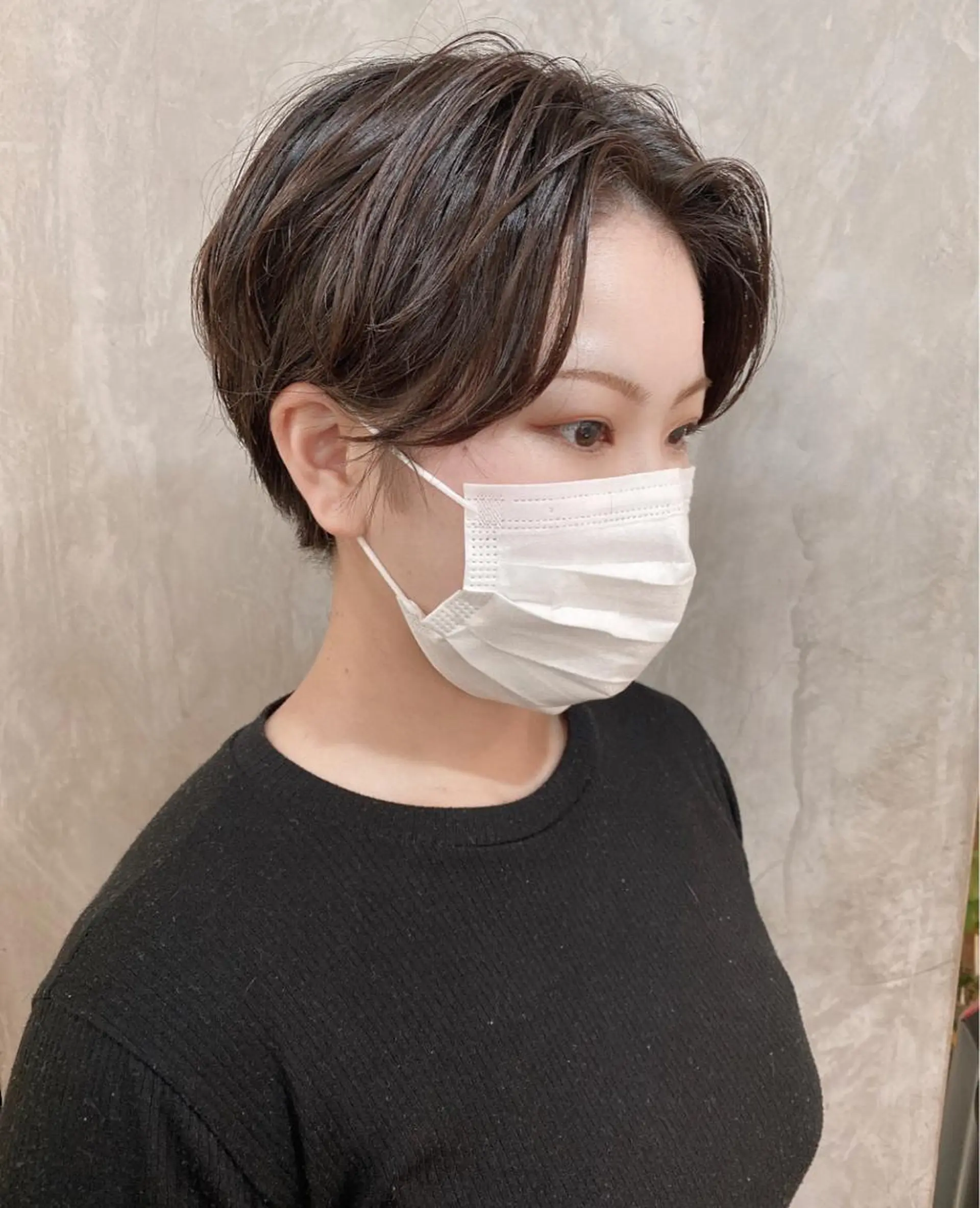 ショート カラー ヘアアレンジ ハンサムショート ショートヘア stylist/蛯谷 珠里のヘアスタイル