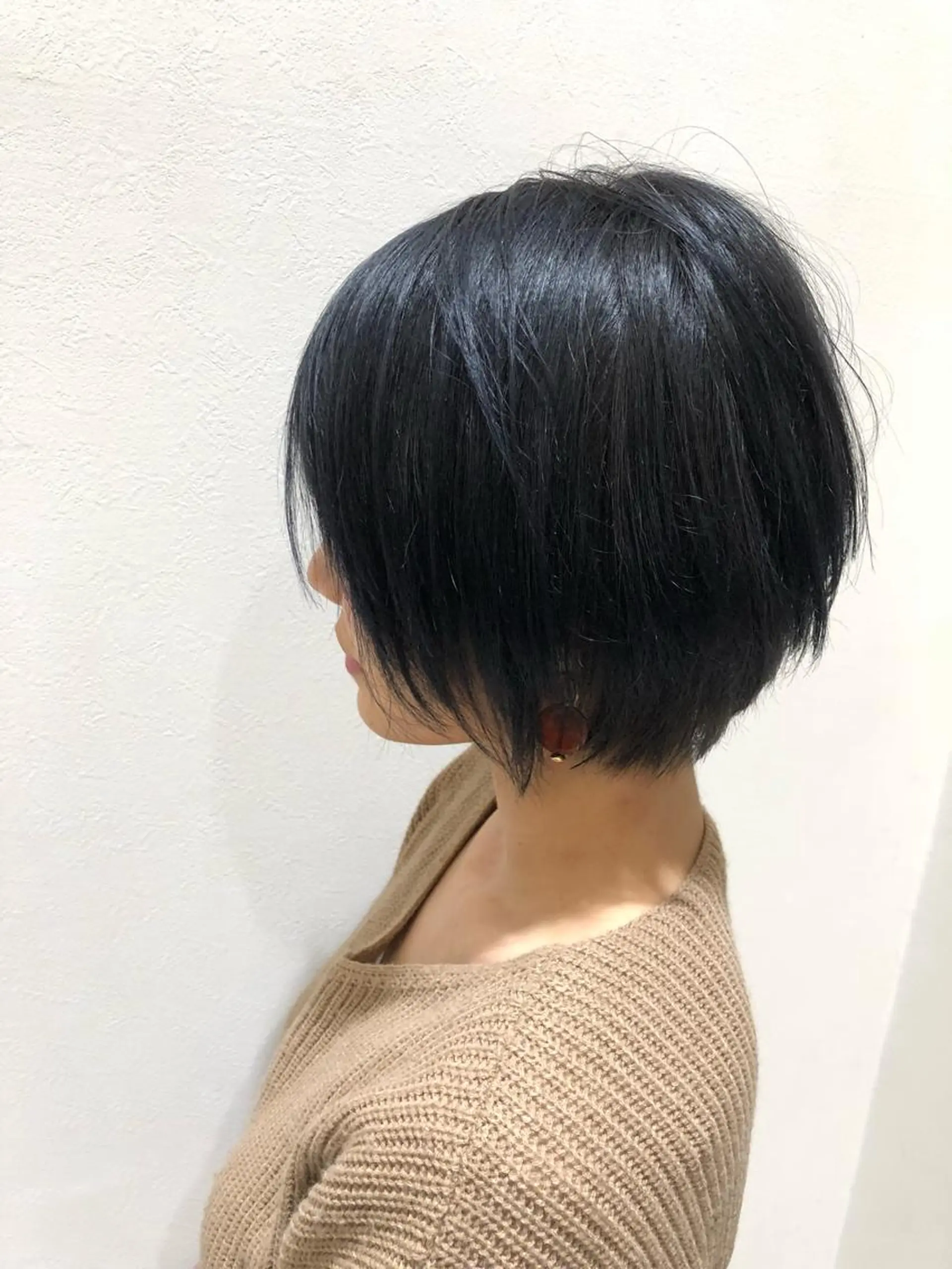 ショート アッシュ 福元 保雄のヘアスタイル