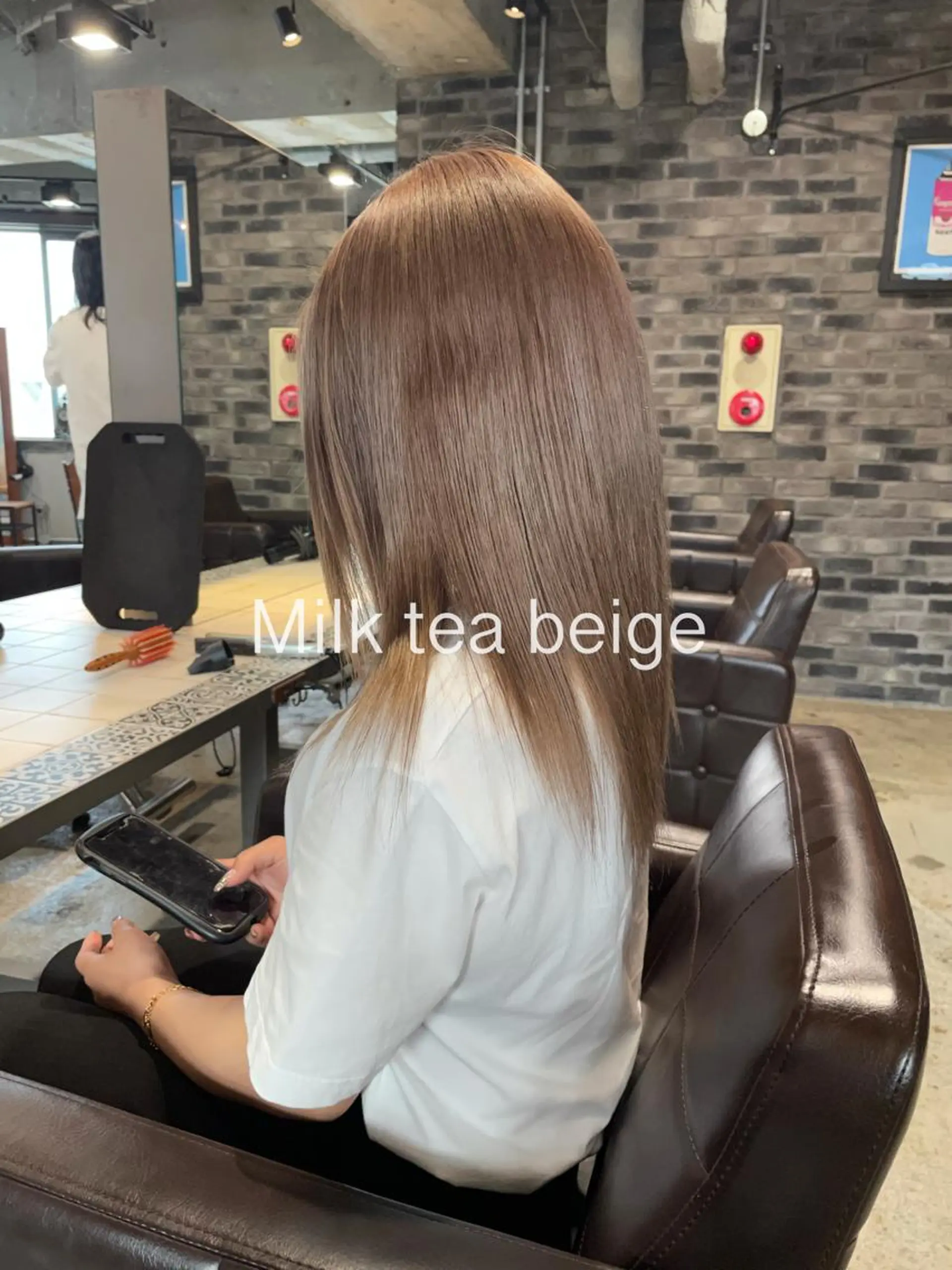 セミロング セミロングパーマ ハイライト 髪質改善 縮毛矯正 トリートメント ヘアカラー トリートメント 🌼褒められヘア🌼 kaoのヘアスタイル