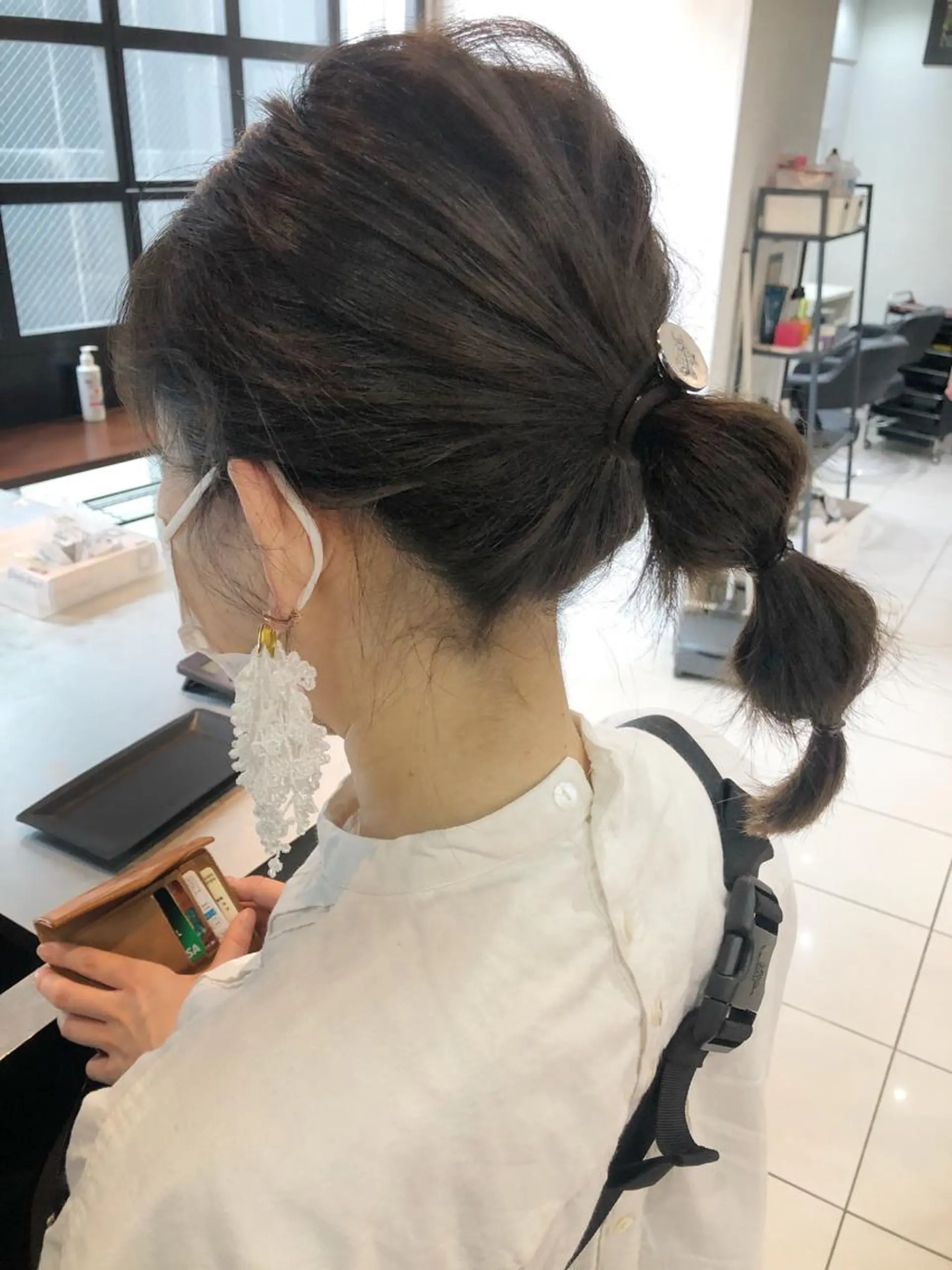 ミディアム カラー アッシュ アッシュブラウン ブラウンカラー カット ヘアカラー 女性リピ90%🍨 🩷佐藤みずきのヘアスタイル