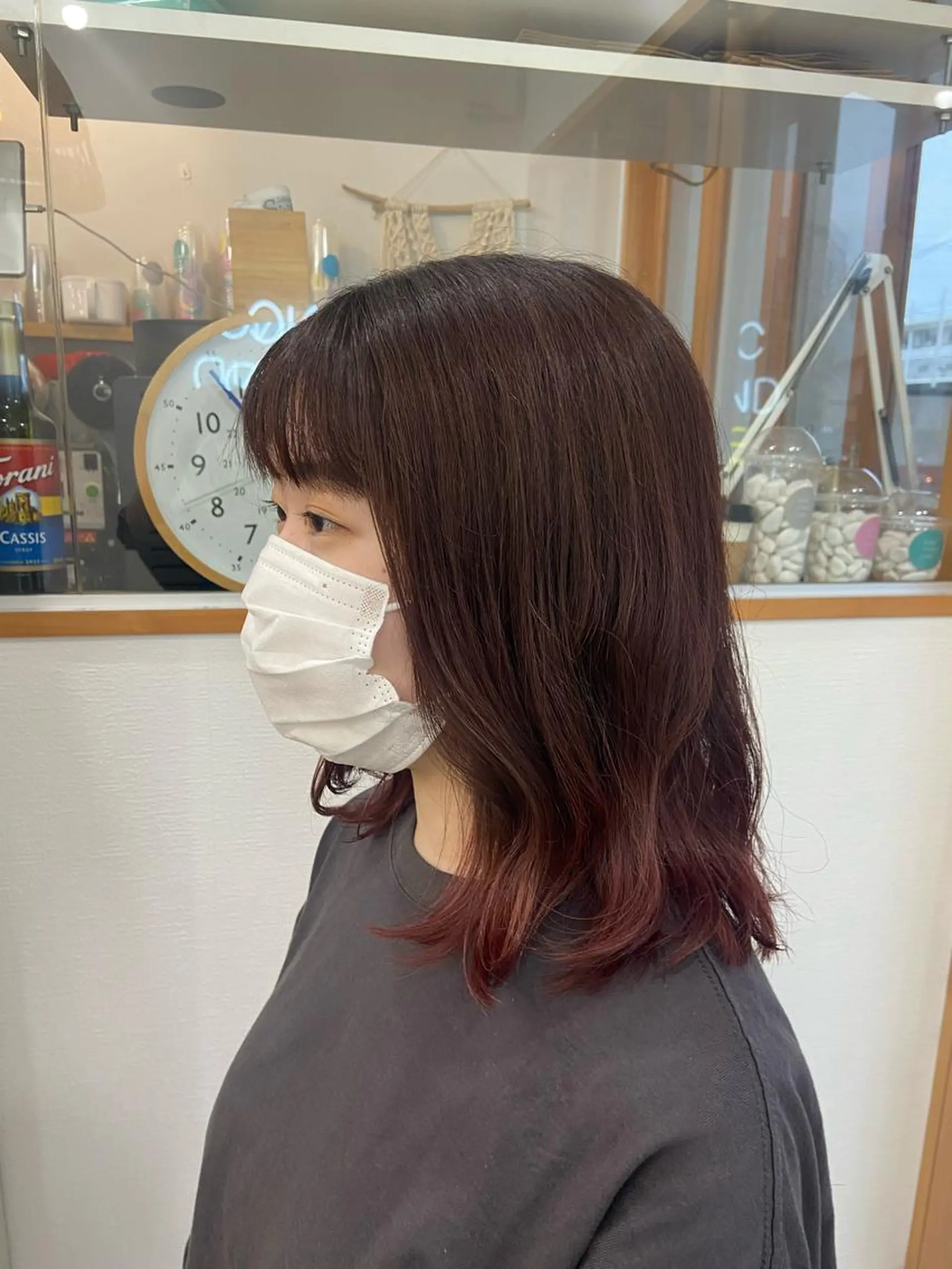 ミディアム SUNC🍀大熊 花奈絵🍀のヘアスタイル