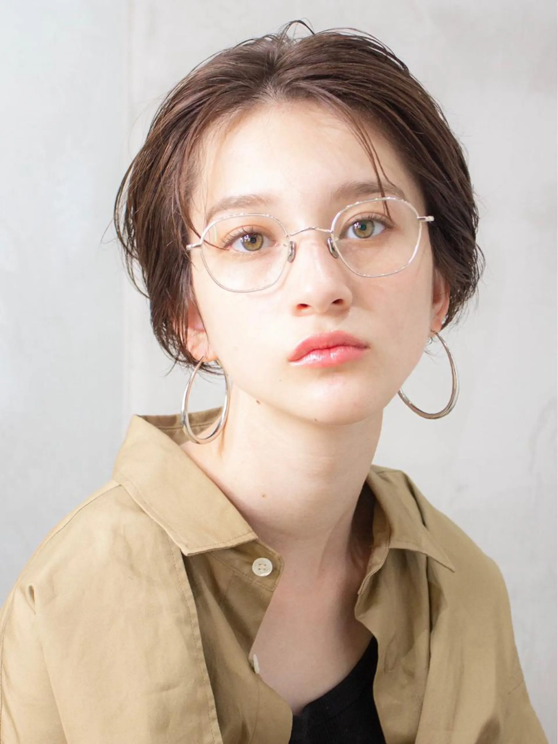 ショート カラー カット ヘアカラー トリートメント 🉐レイヤー/塩見 弘樹🉐渋谷のヘアスタイル