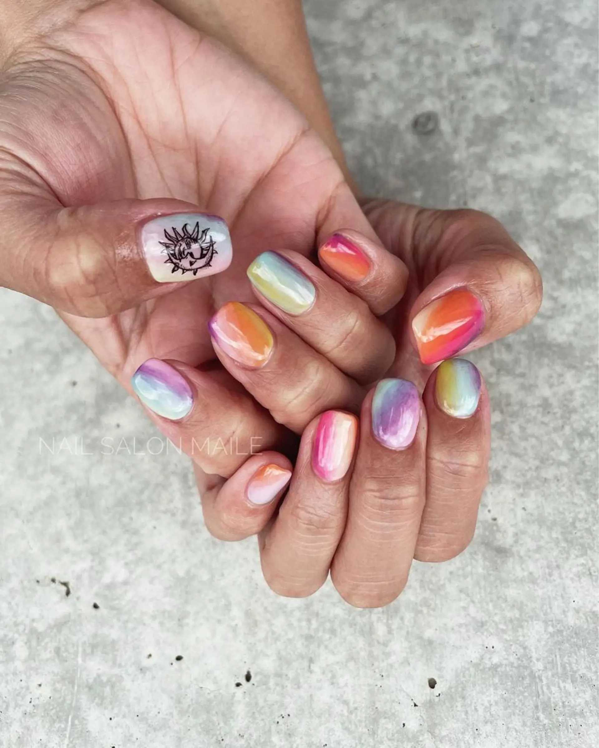 ネイル nailsalonmaile所属・nail salon maile☽のネイルデザイン