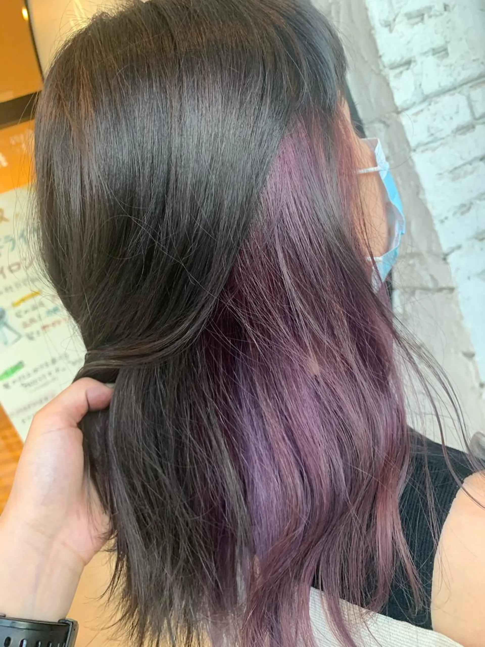 セミロング カラー パープルカラー Gain所属・Gain Nanamiのエステ・リラクイメージ