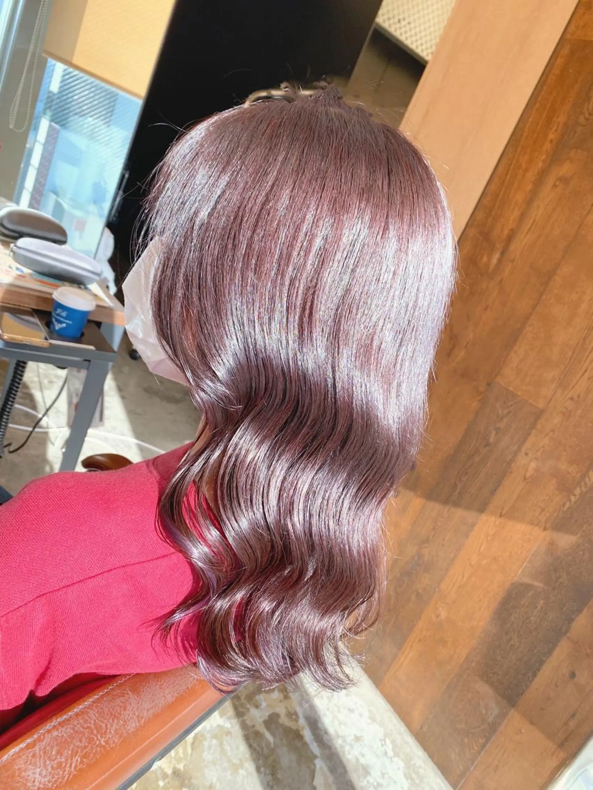 カラー 顔まわりの神様✨ 透明感カラー藤嶋秀幸のヘアスタイル