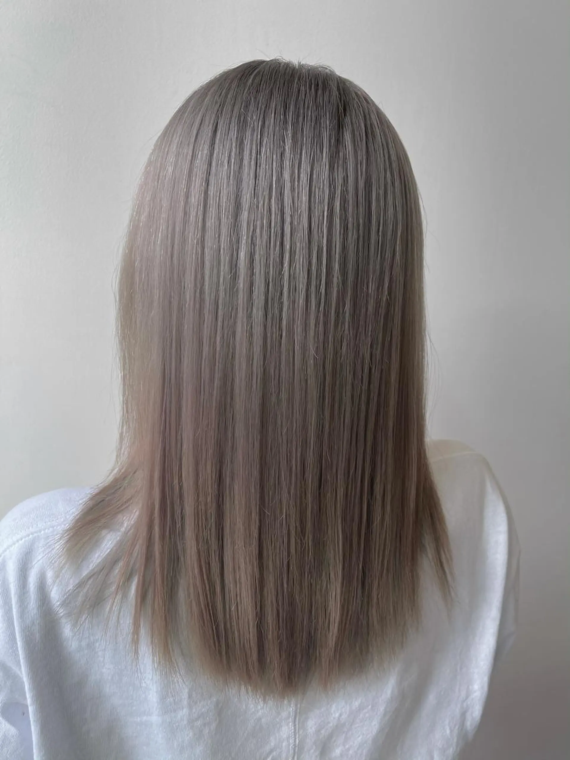 ミディアム カラー ブリーチ ケアブリーチ トリートメント カット ヘアカラー Aujuaソムリエ komatsu✂︎のヘアスタイル