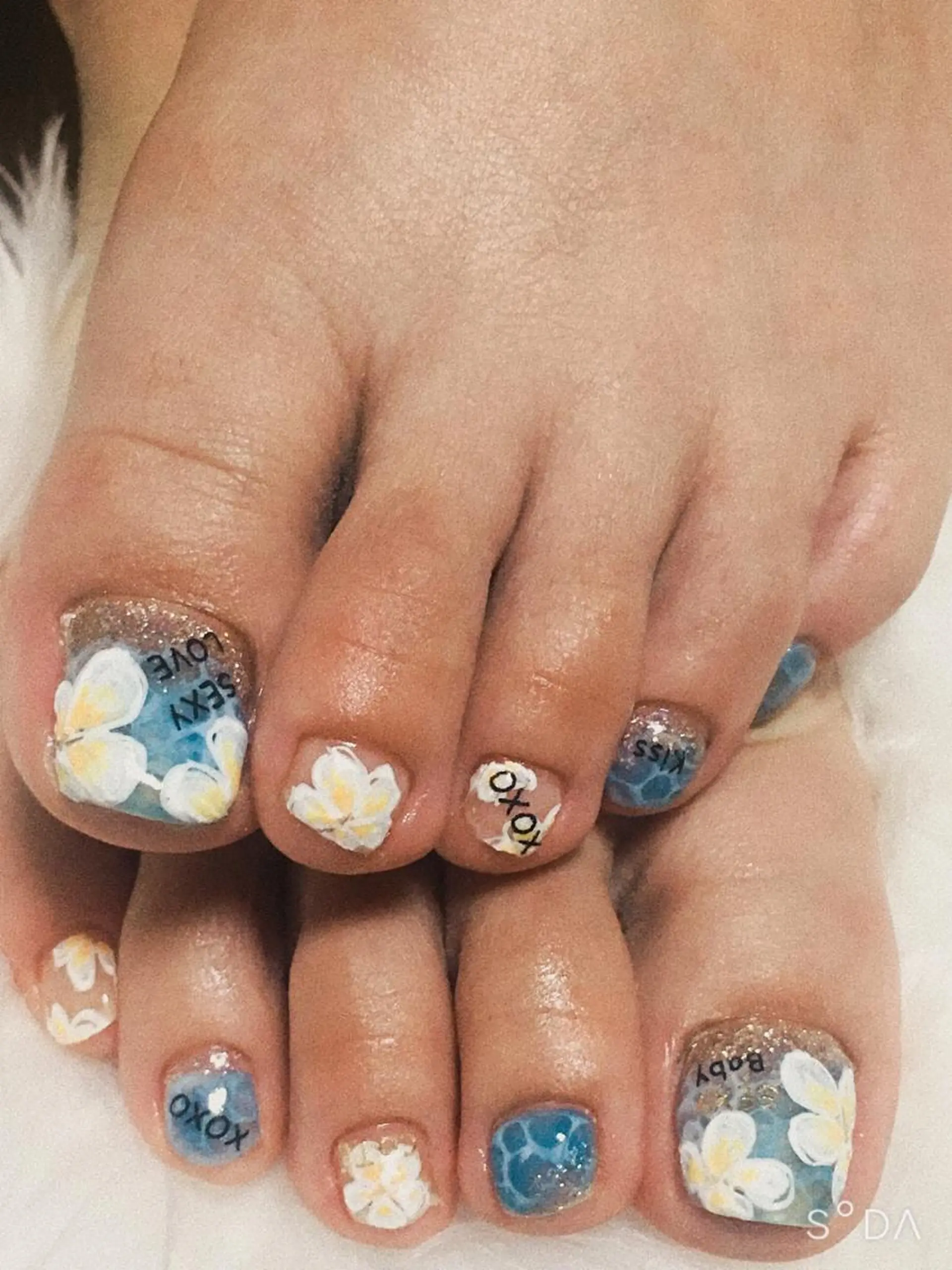 ネイル アートネイル 夏ネイル ハンドネイル フットネイル miwa ミワのネイルデザイン