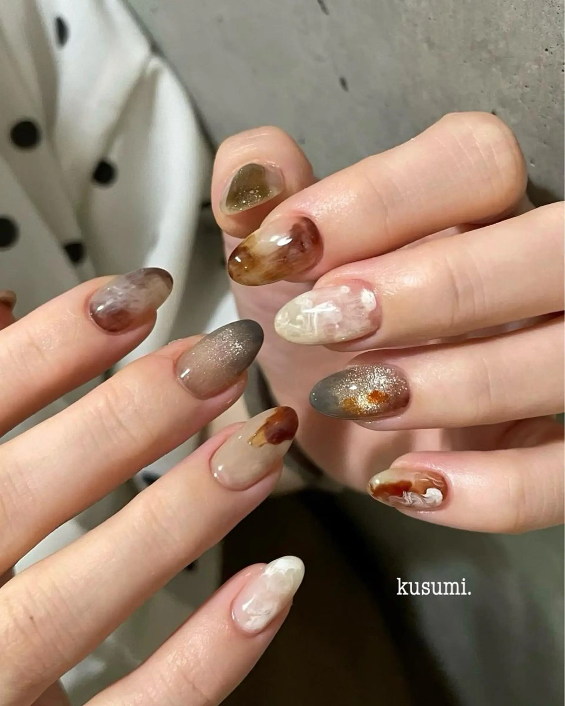 ネイル ハンドネイル kusumi.所属・kusumi. tatsuyaのネイルデザイン