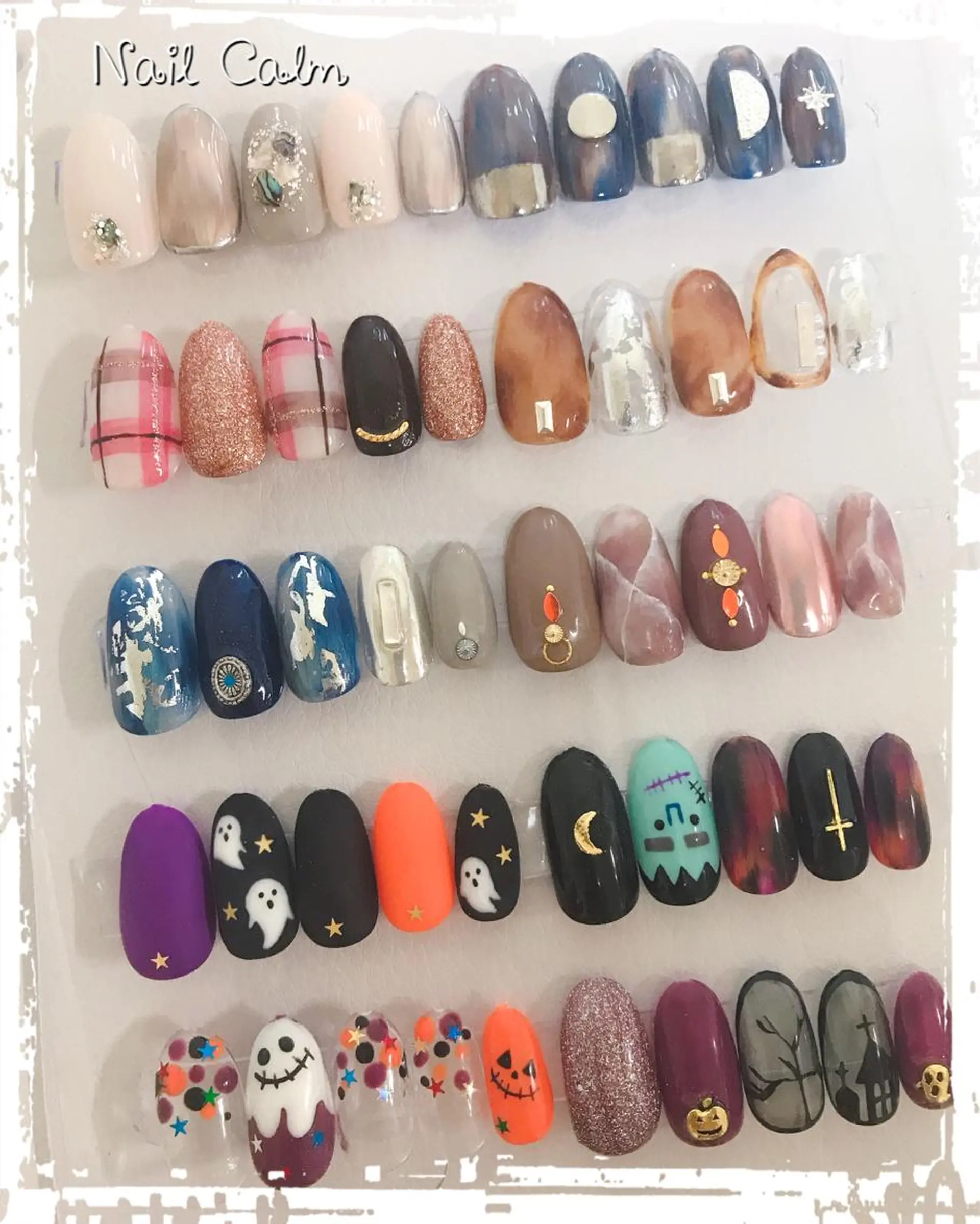 ネイル アートネイル ハンドネイル Nail Calm所属・プライベートサロン Calmのネイルデザイン